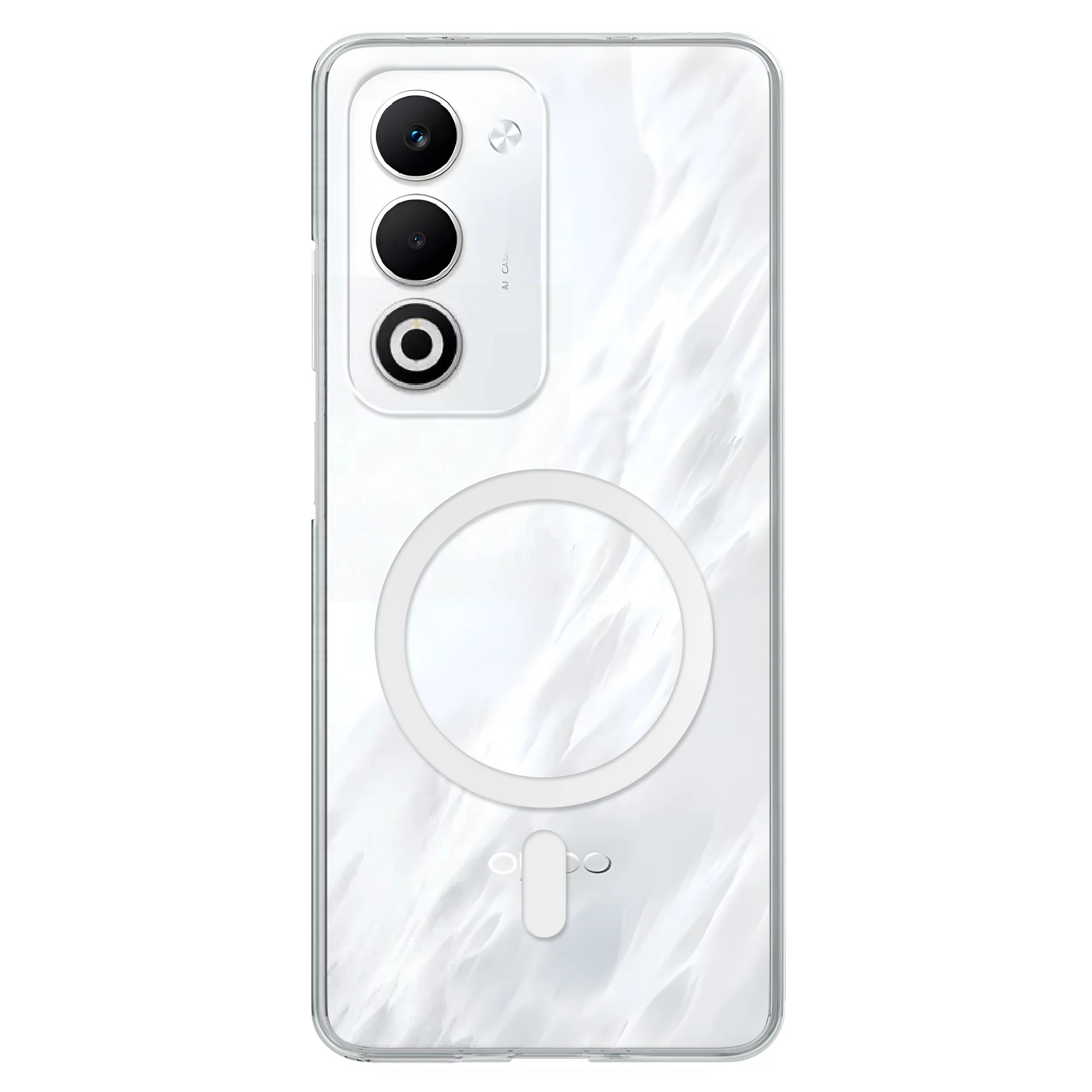 Anti-Yellow Magsafe Clear Case Oppo A Series - Image 46