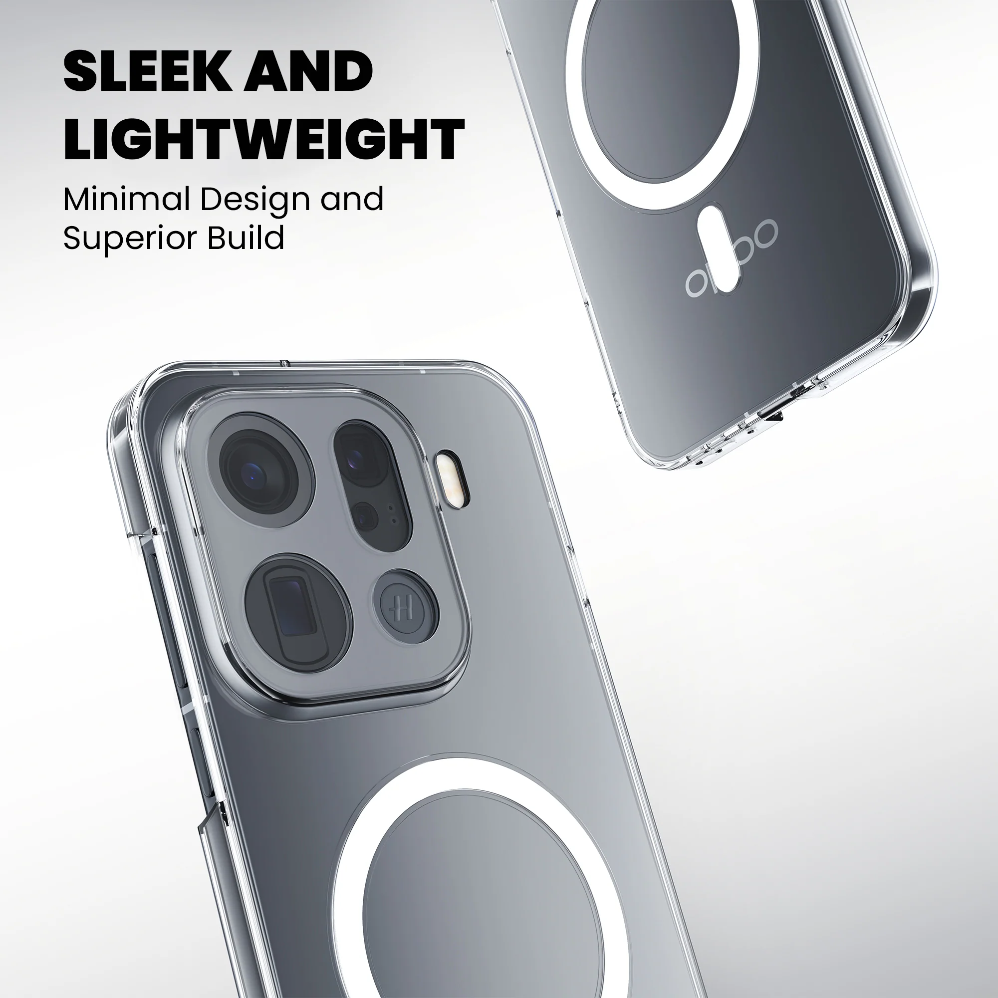 Anti-Yellow Magsafe Clear Case Oppo A Series - Image 47