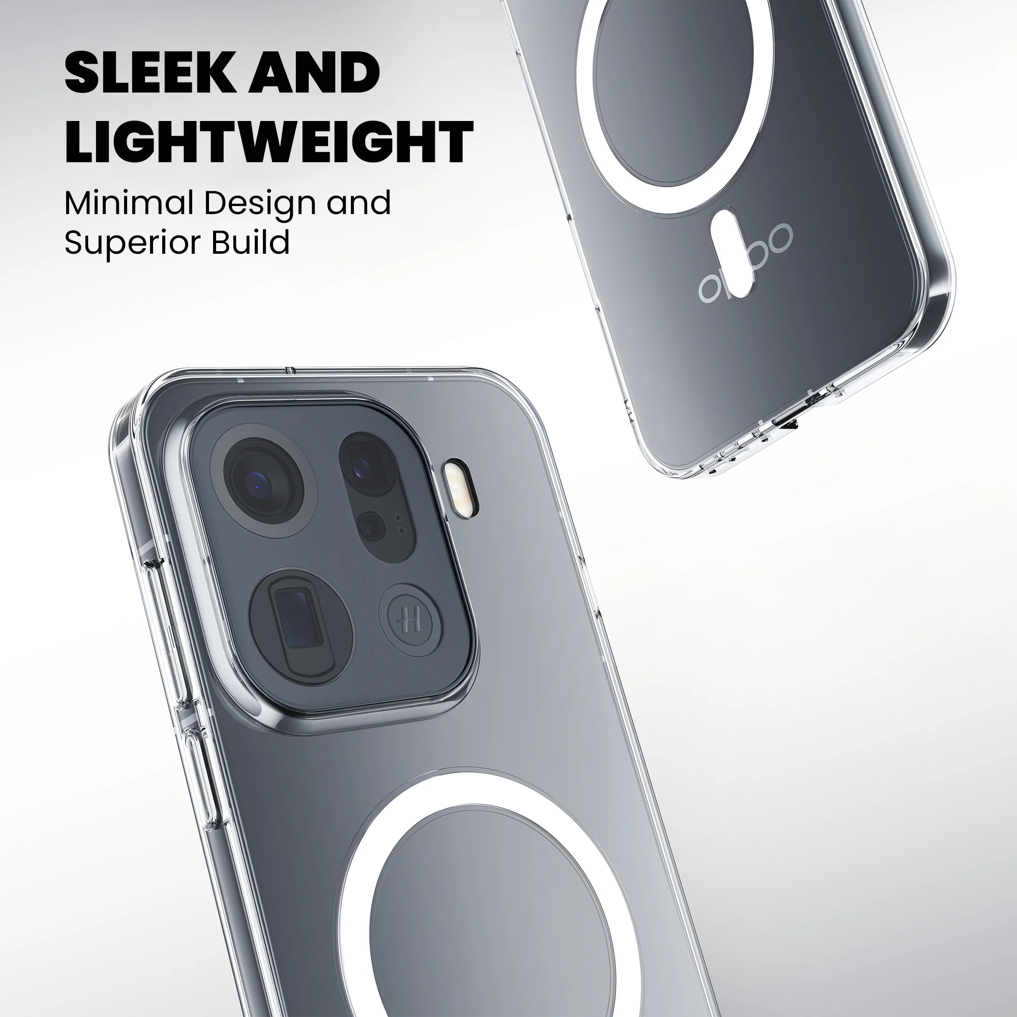 Anti-Yellow Magsafe Clear Case Oppo A Series - Image 56