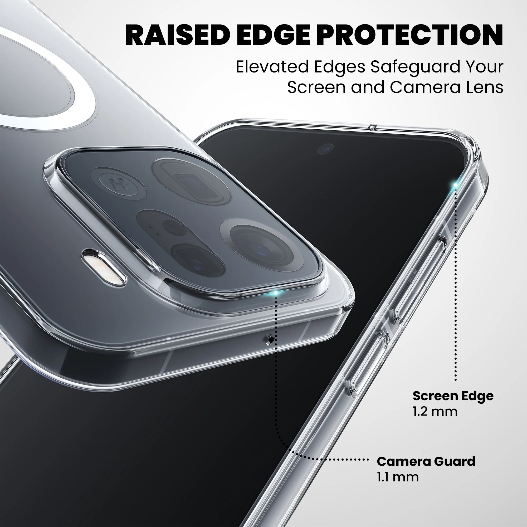 Anti-Yellow Magsafe Clear Case Oppo A Series - Image 60