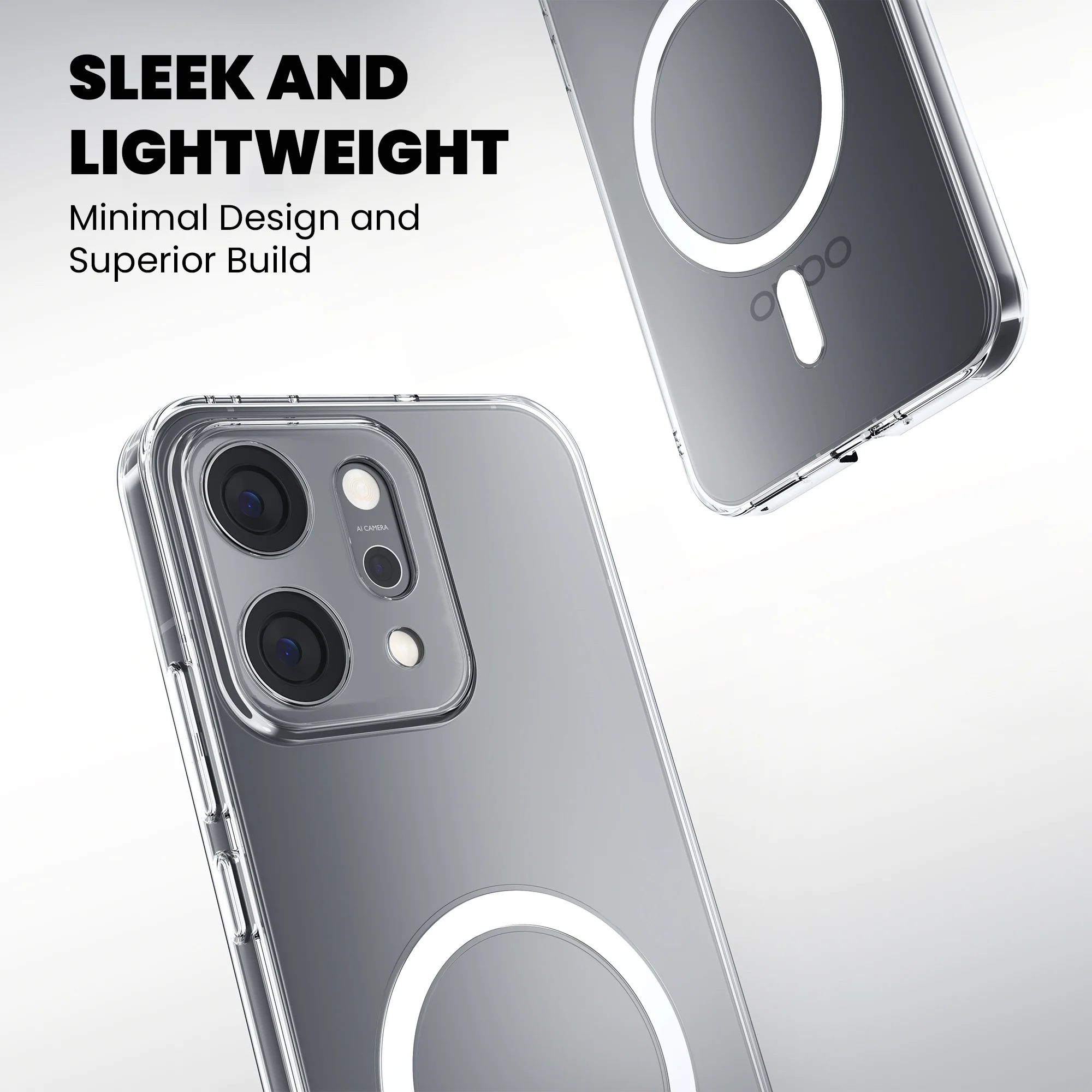 Anti-Yellow Magsafe Clear Case Oppo A Series - Image 92