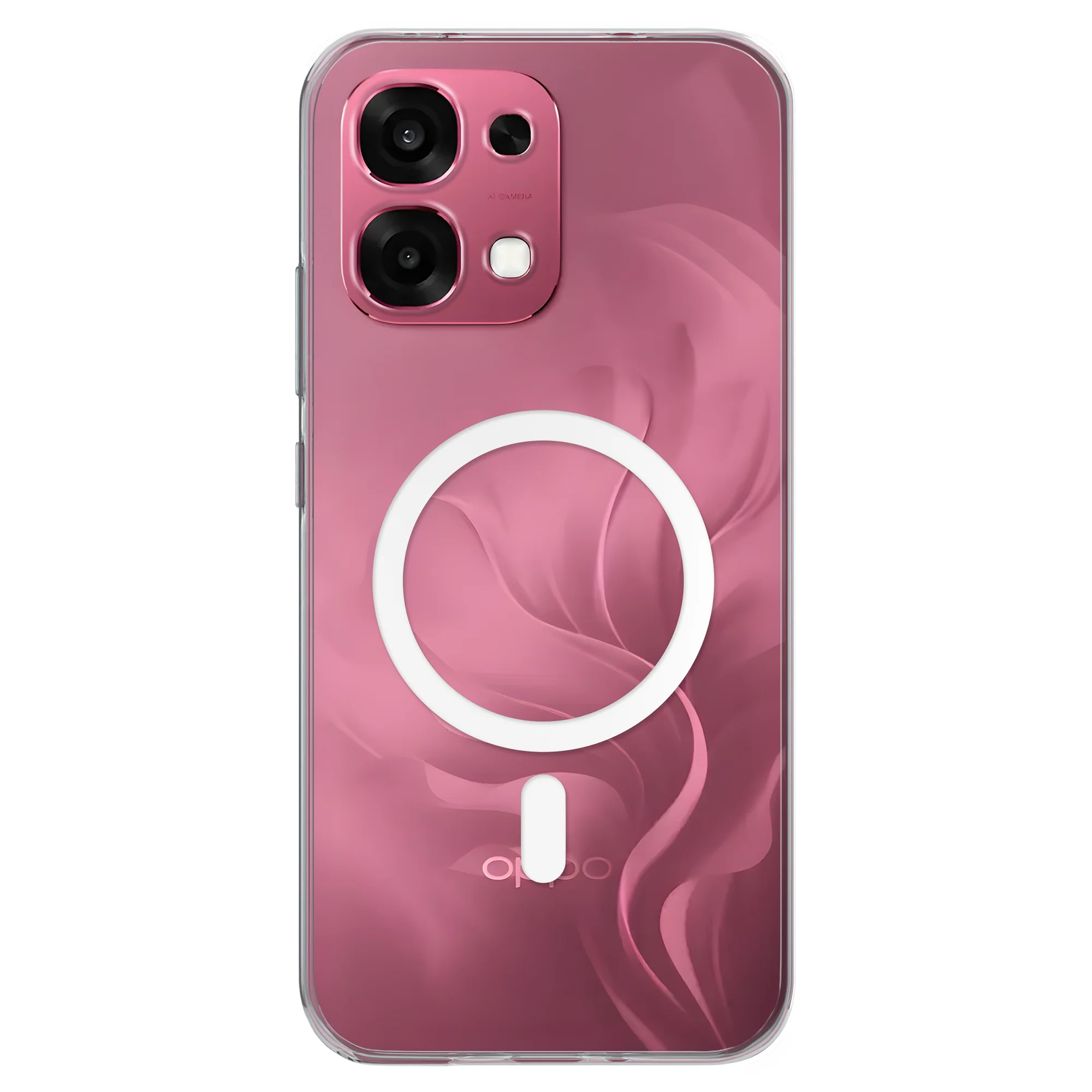 Anti-Yellow Magsafe Clear Case Oppo F Series