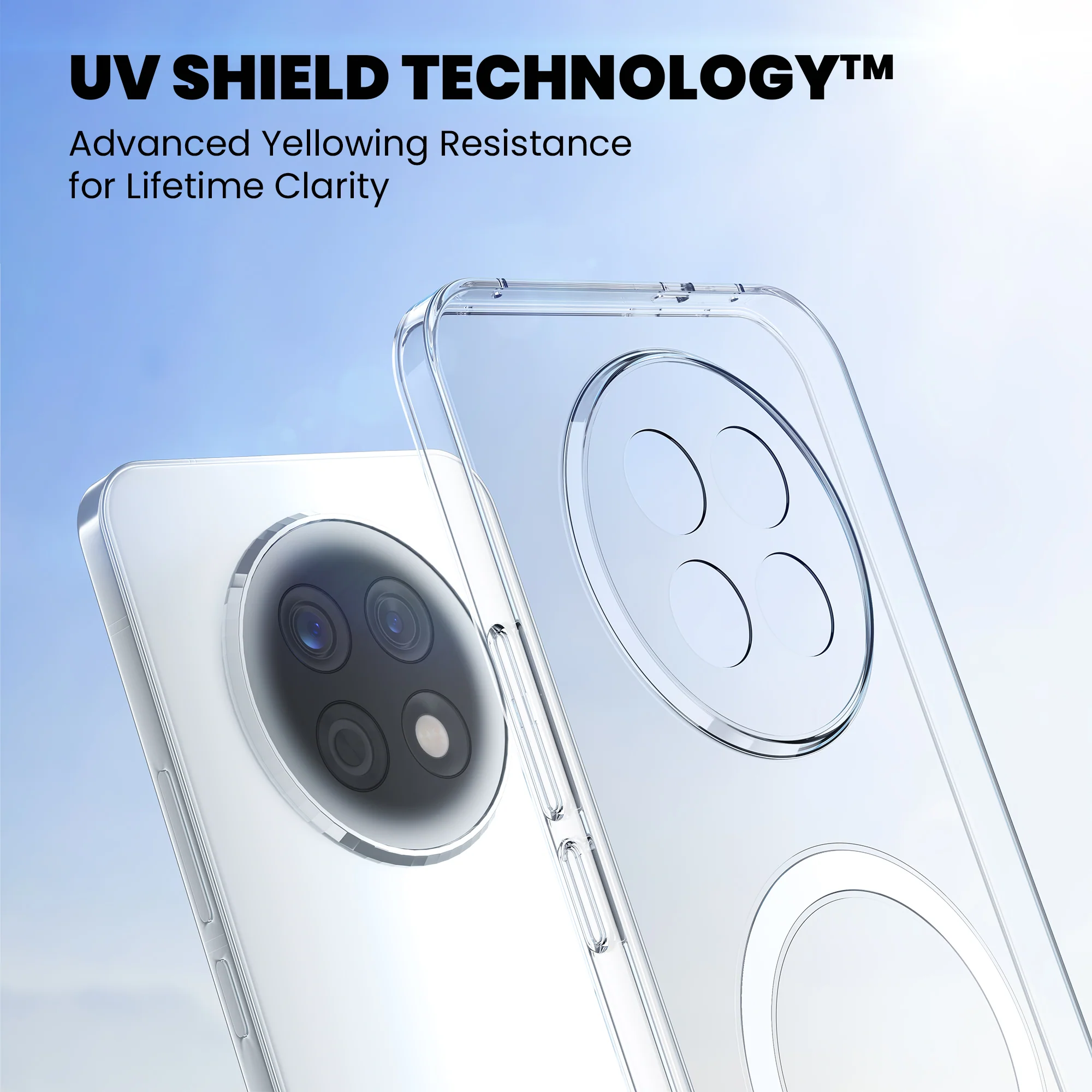 Anti-Yellow Magsafe Clear Case Oppo F Series - Image 12
