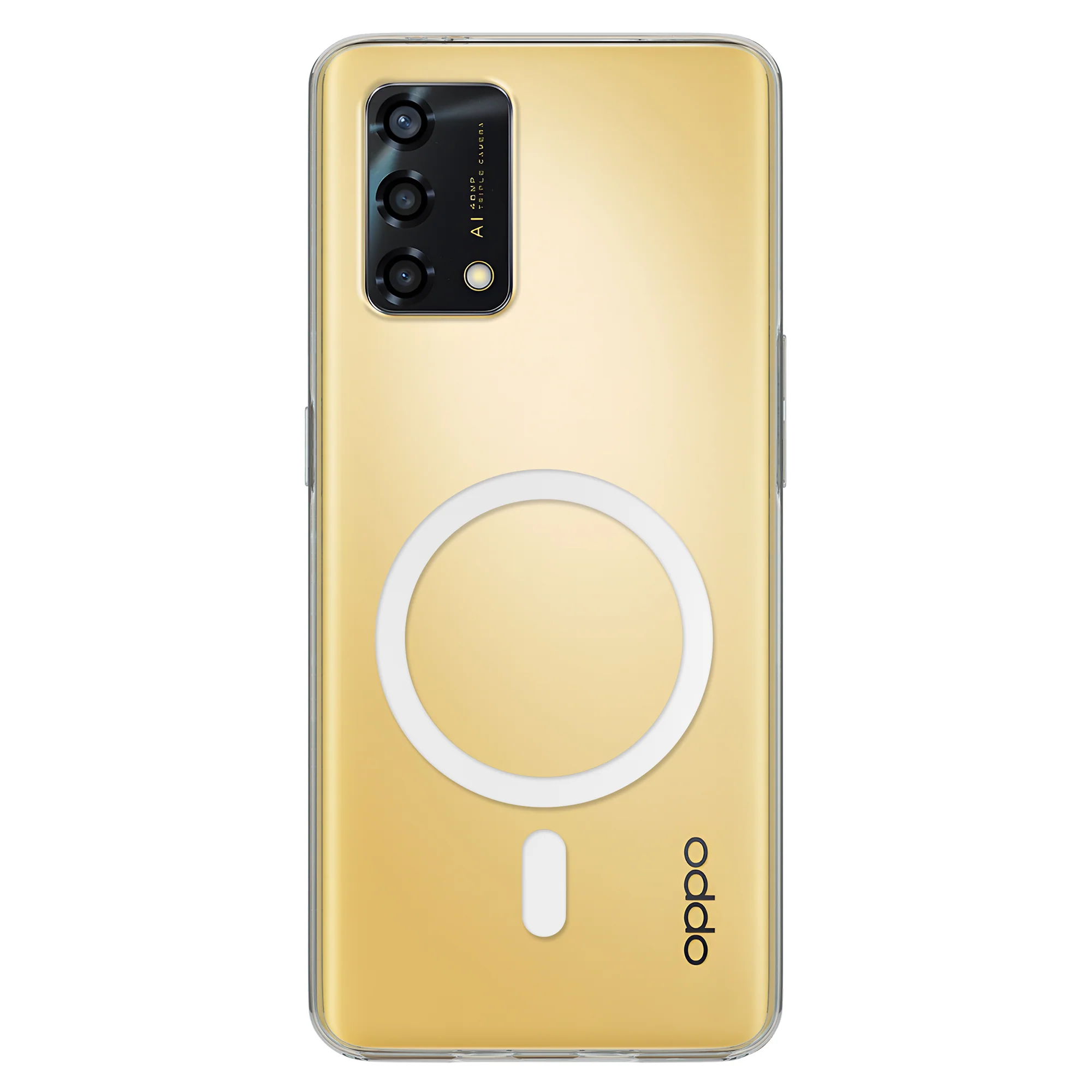 Anti-Yellow Magsafe Clear Case Oppo F Series - Image 136