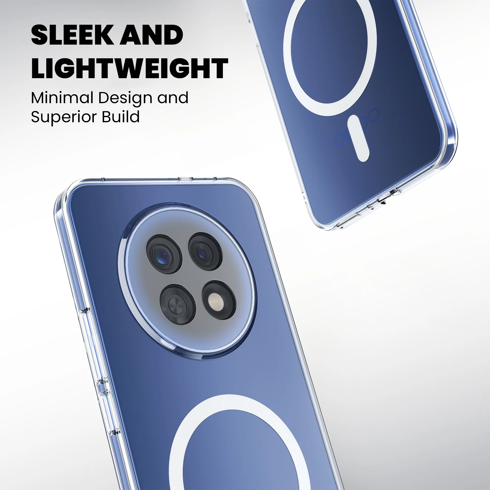 Anti-Yellow Magsafe Clear Case Oppo F Series - Image 20
