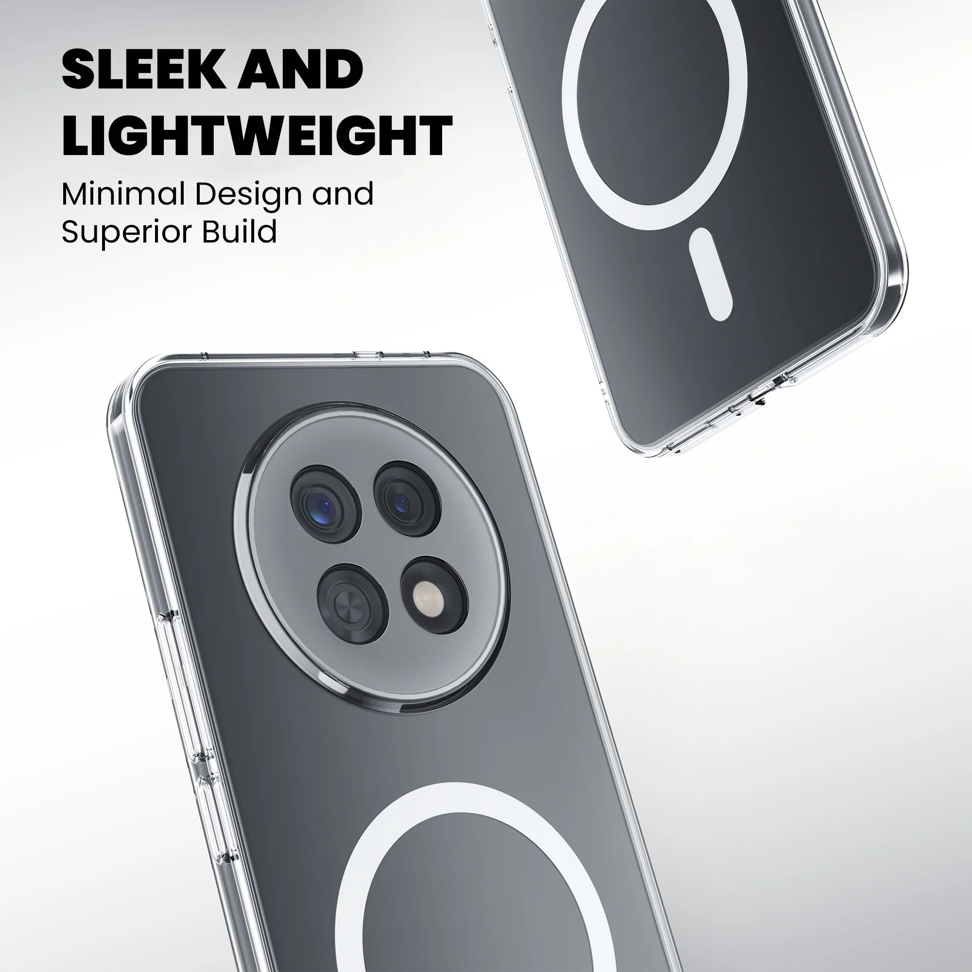 Anti-Yellow Magsafe Clear Case Oppo F Series - Image 29