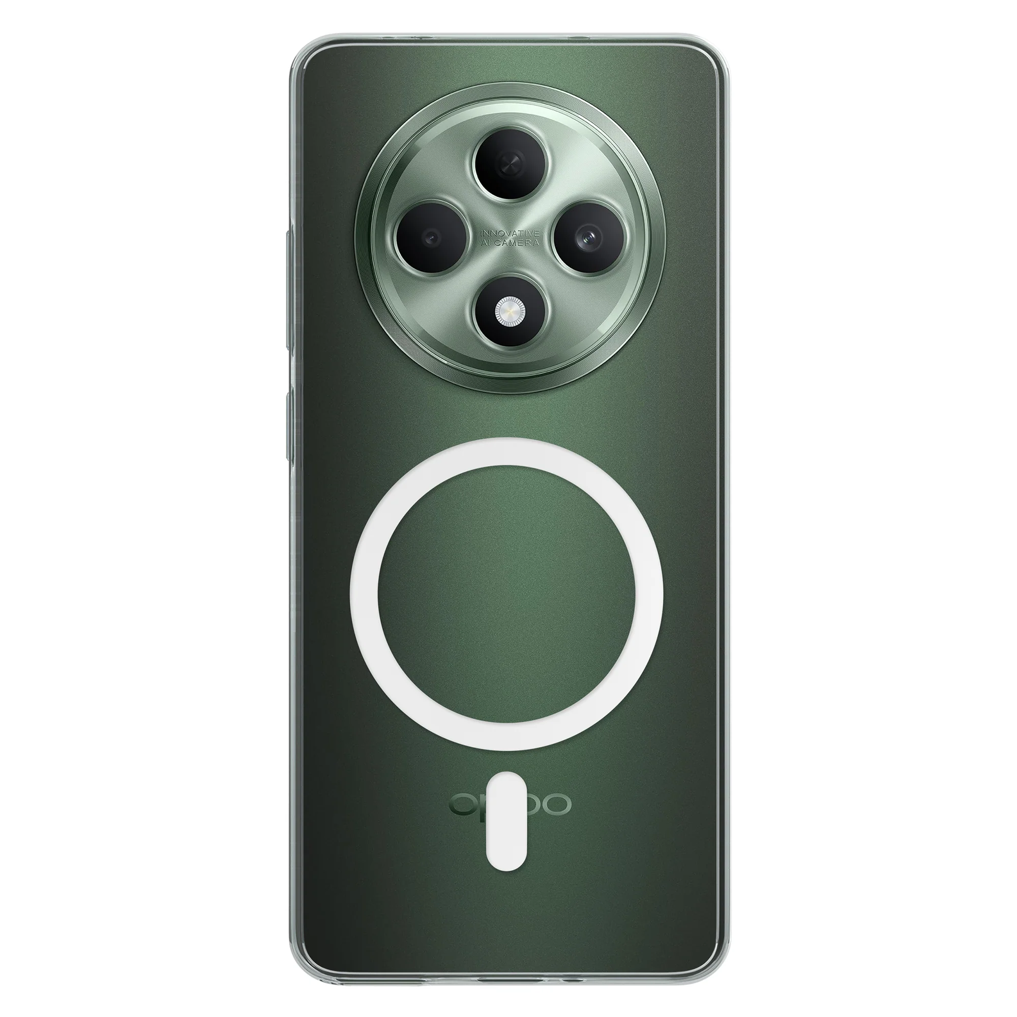 Anti-Yellow Magsafe Clear Case Oppo F Series - Image 46