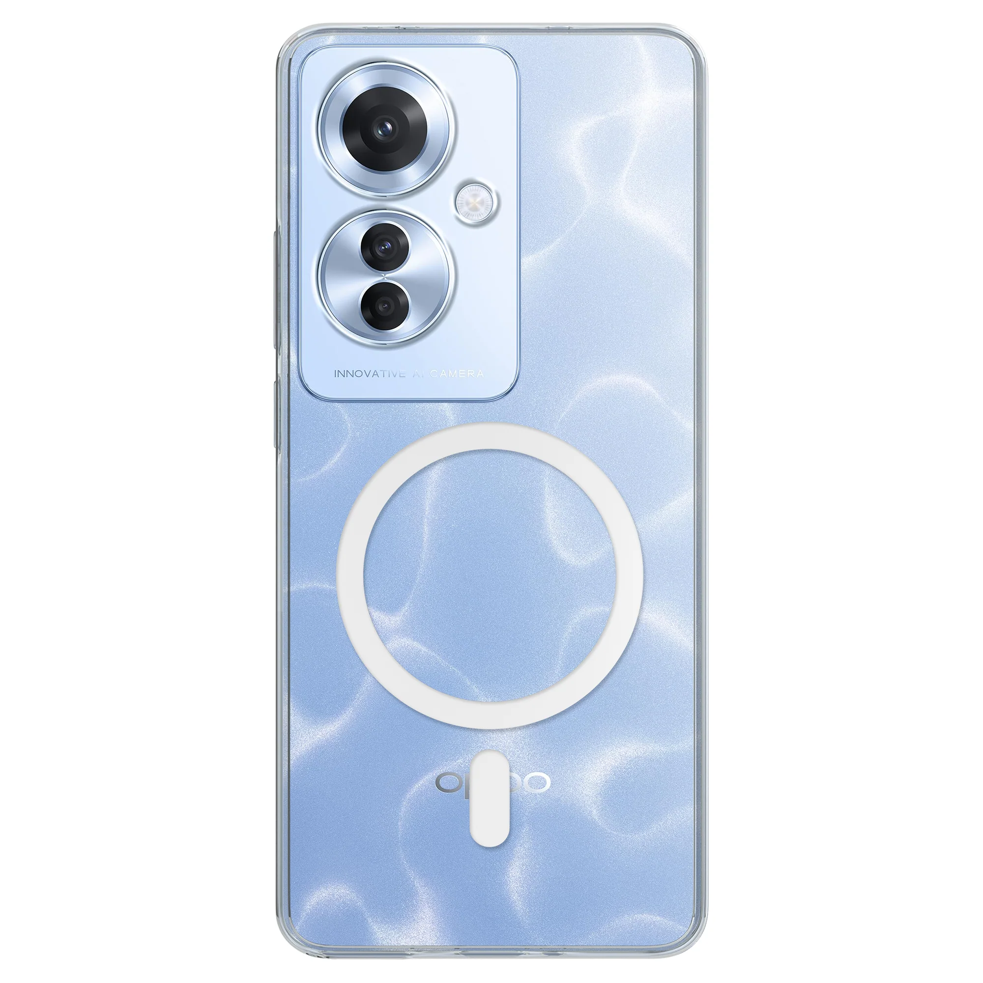 Anti-Yellow Magsafe Clear Case Oppo F Series - Image 64