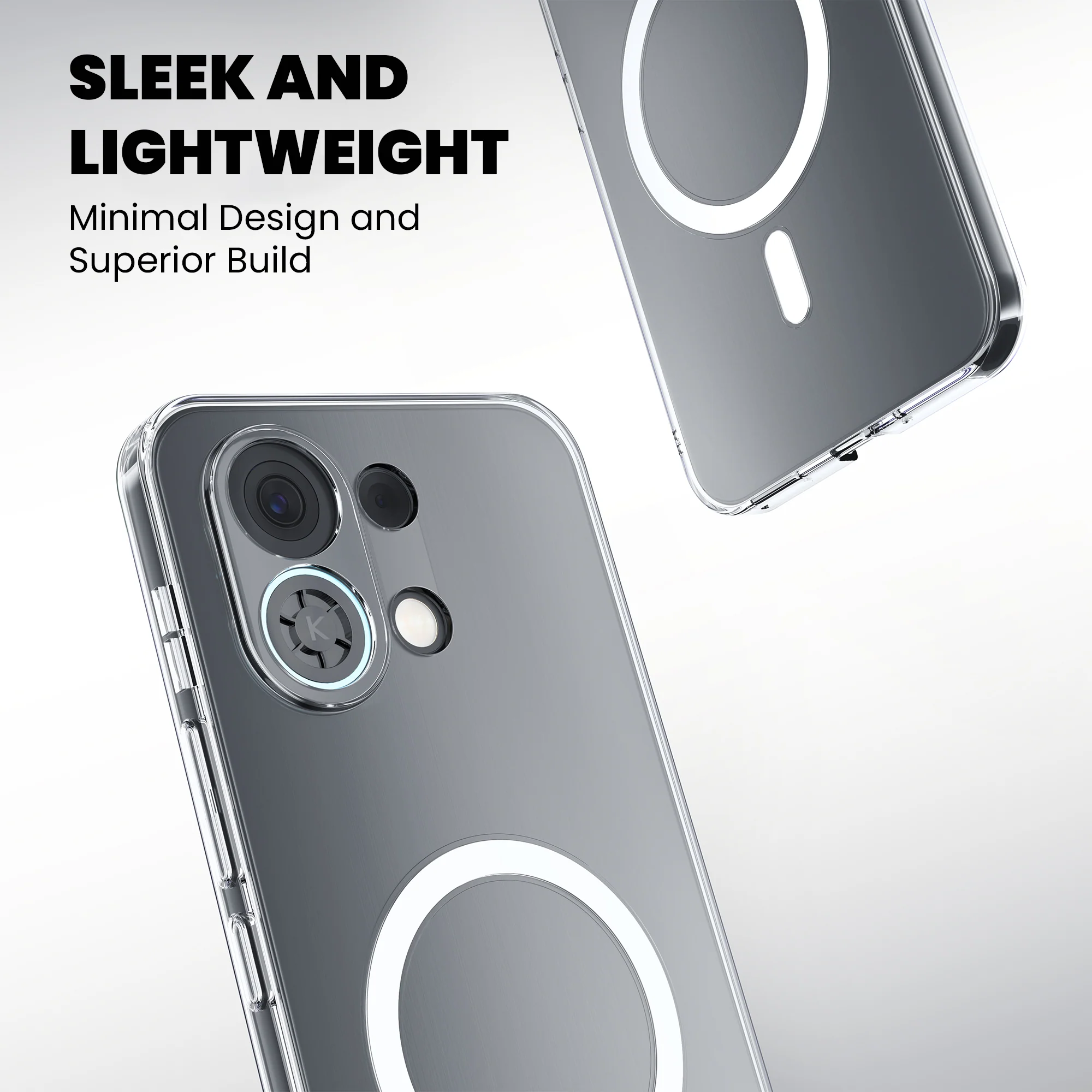 Anti-Yellow Magsafe Clear Case Oppo F Series - Image 83