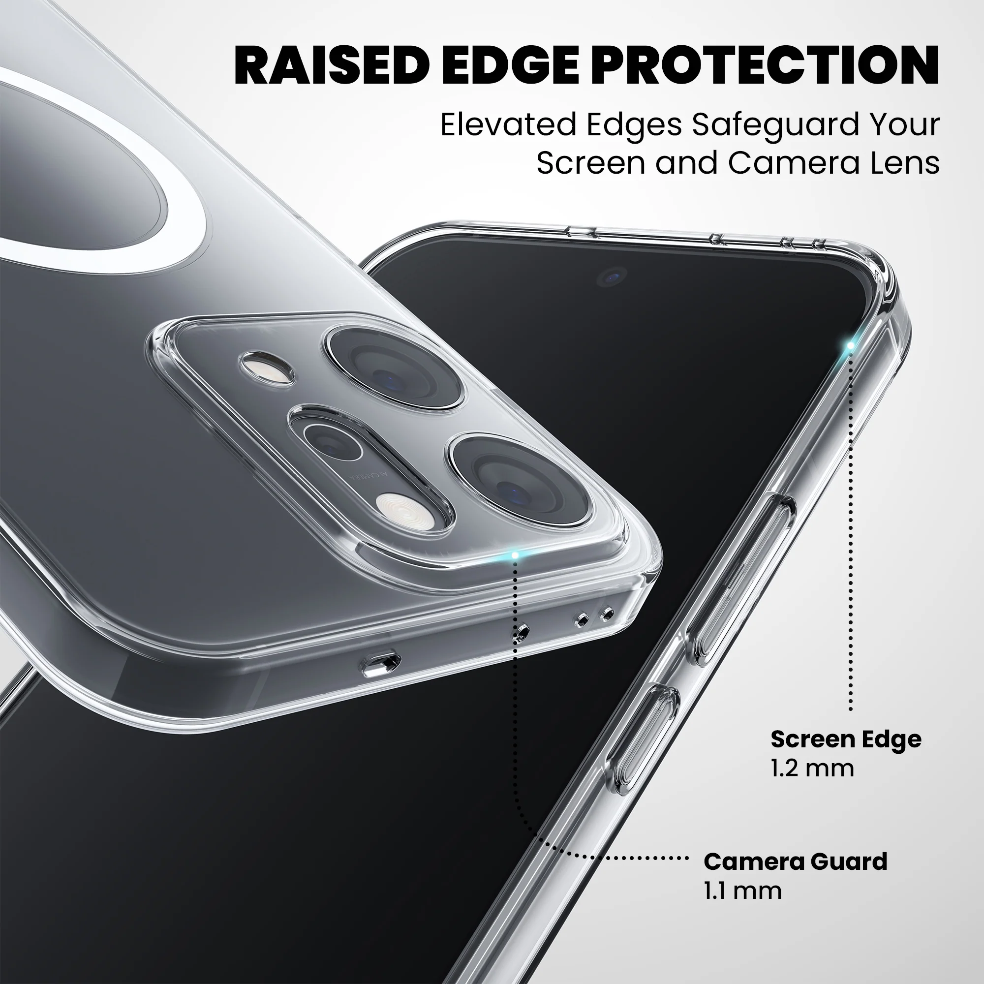Anti-Yellow Magsafe Clear Case Oppo K Series - Image 69