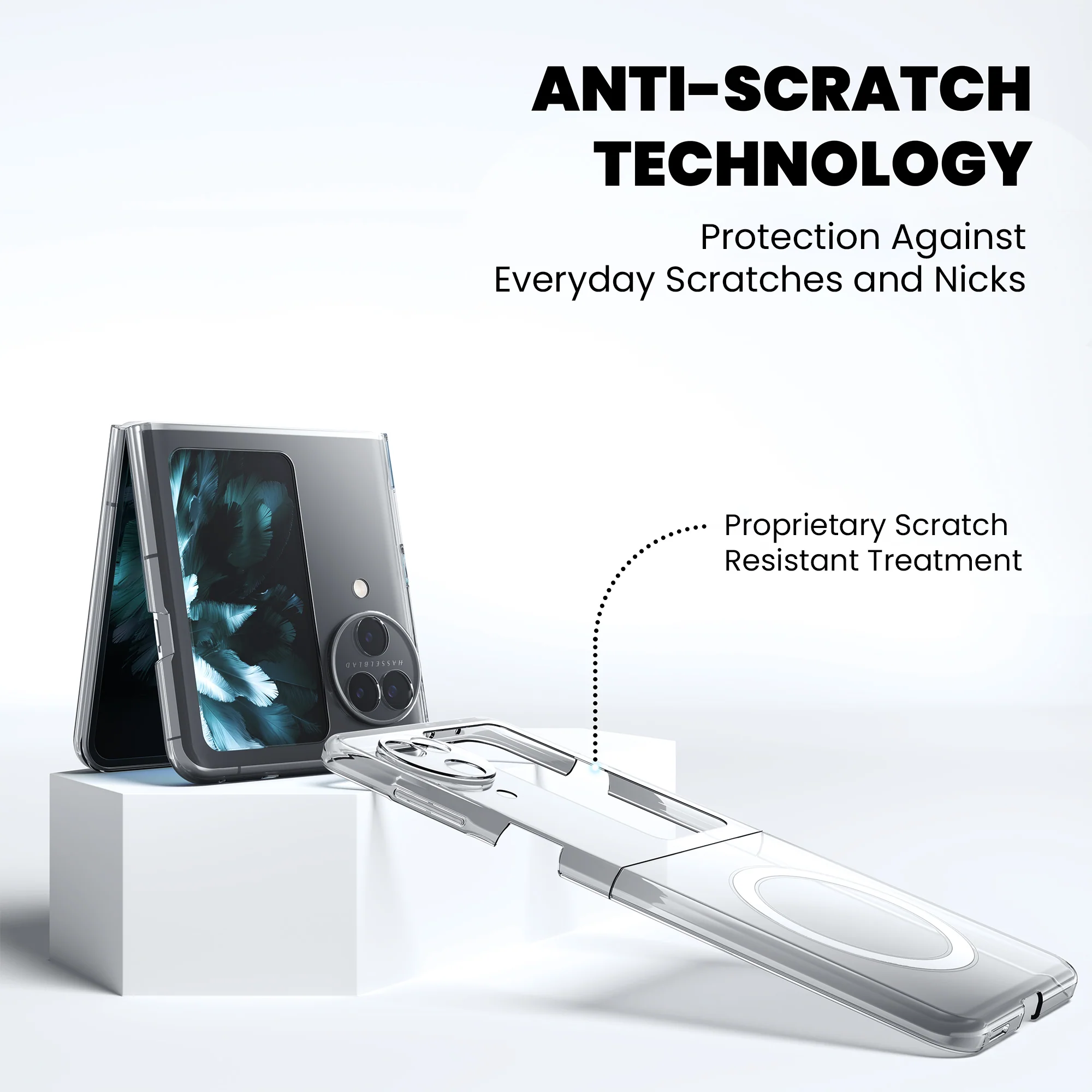Anti-Yellow Magsafe Clear Case Oppo N Series - Image 7