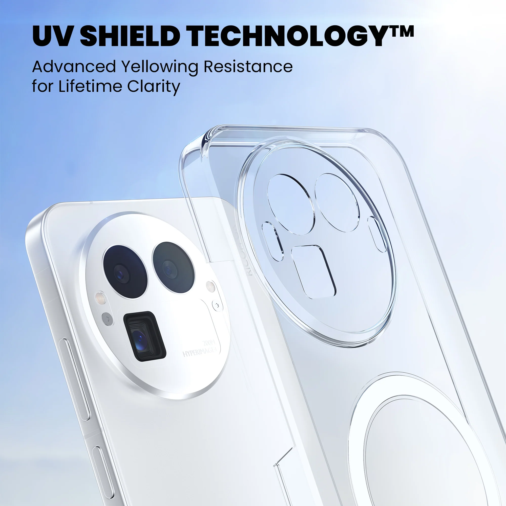 Anti-Yellow Magsafe Clear Case - Realme 11 Pro Plus - Image 3