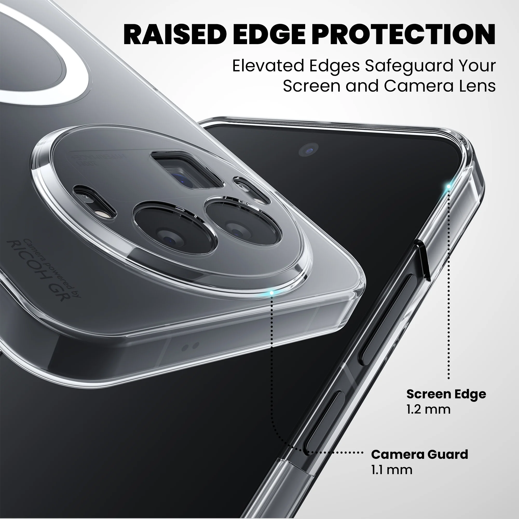 Anti-Yellow Magsafe Clear Case - Realme 11 Pro Plus - Image 6