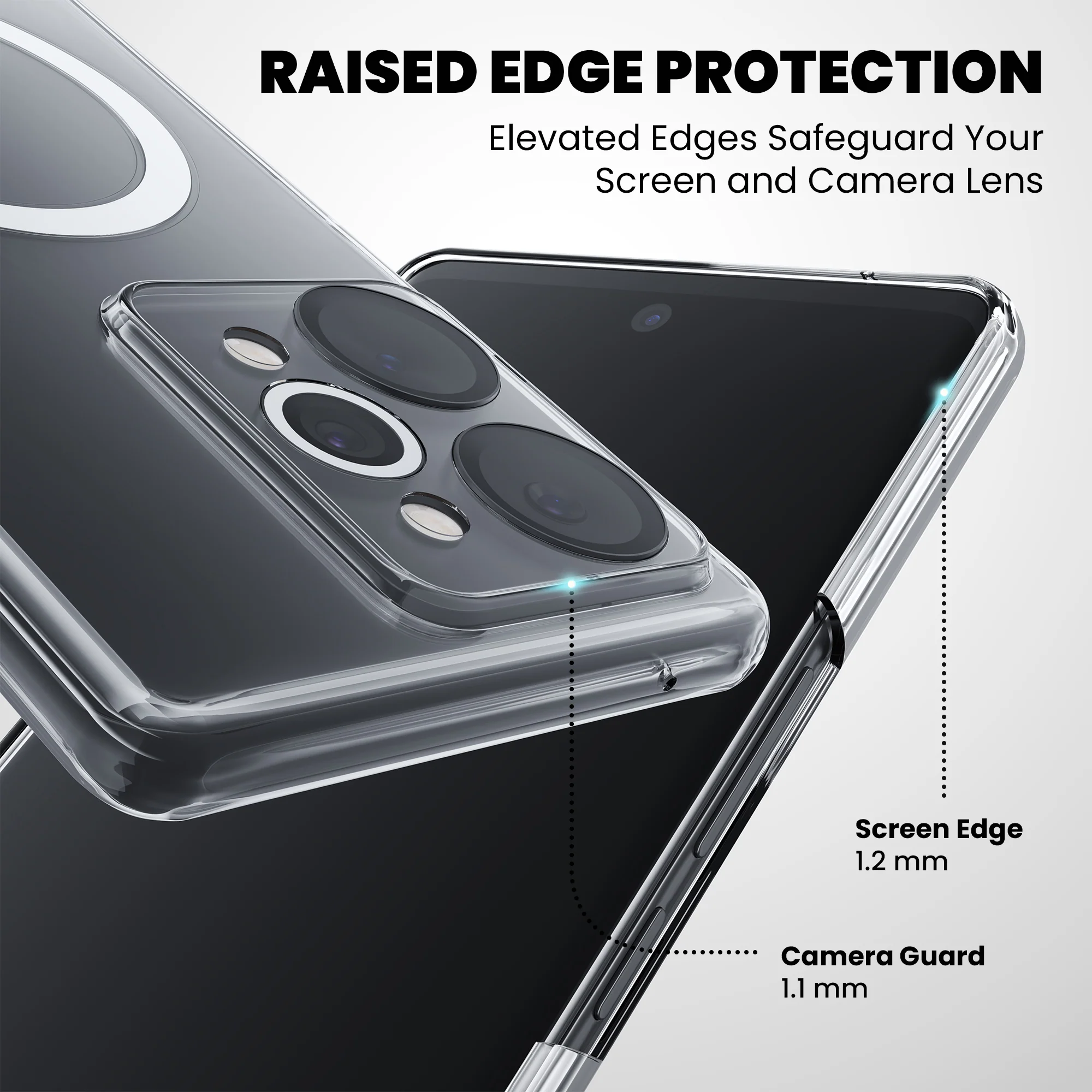 Anti-Yellow Magsafe Clear Case - Realme 15 Pro 5G - Image 6