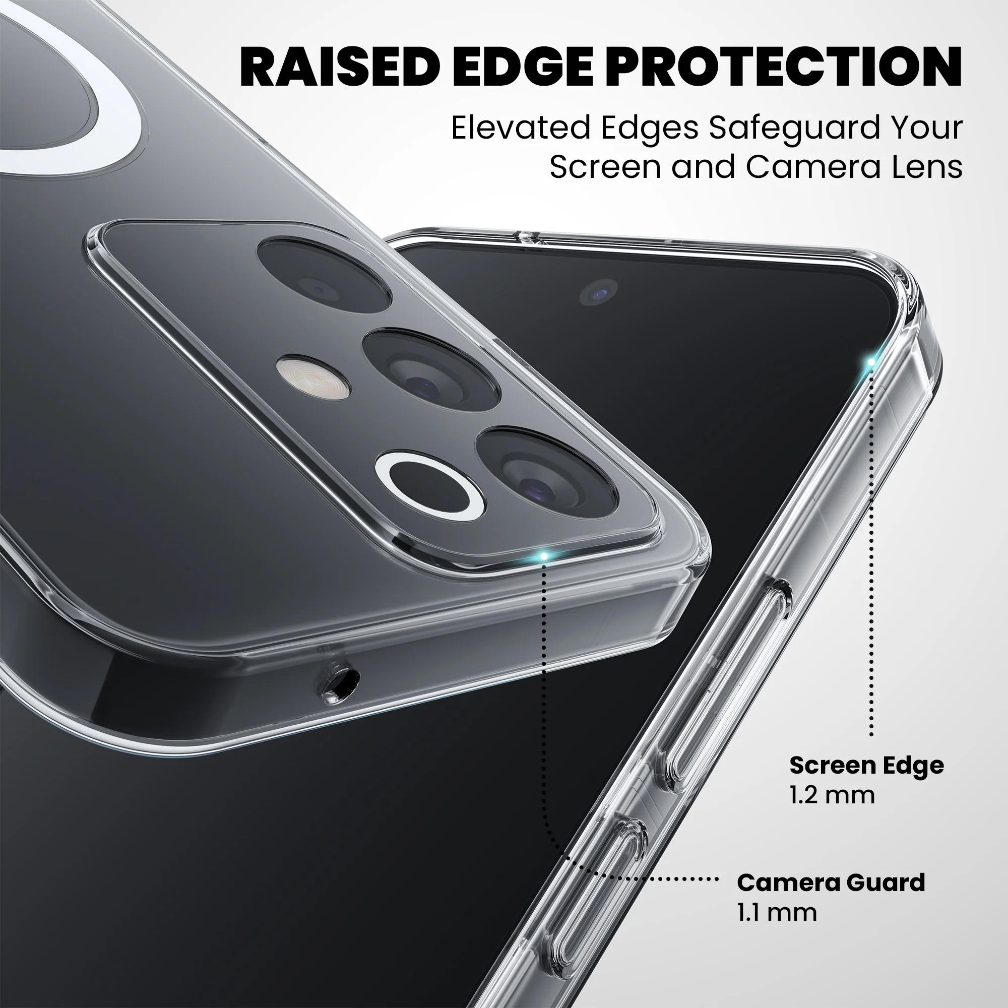 Anti-Yellow Magsafe Clear Case - Realme 15x 5G - Image 6
