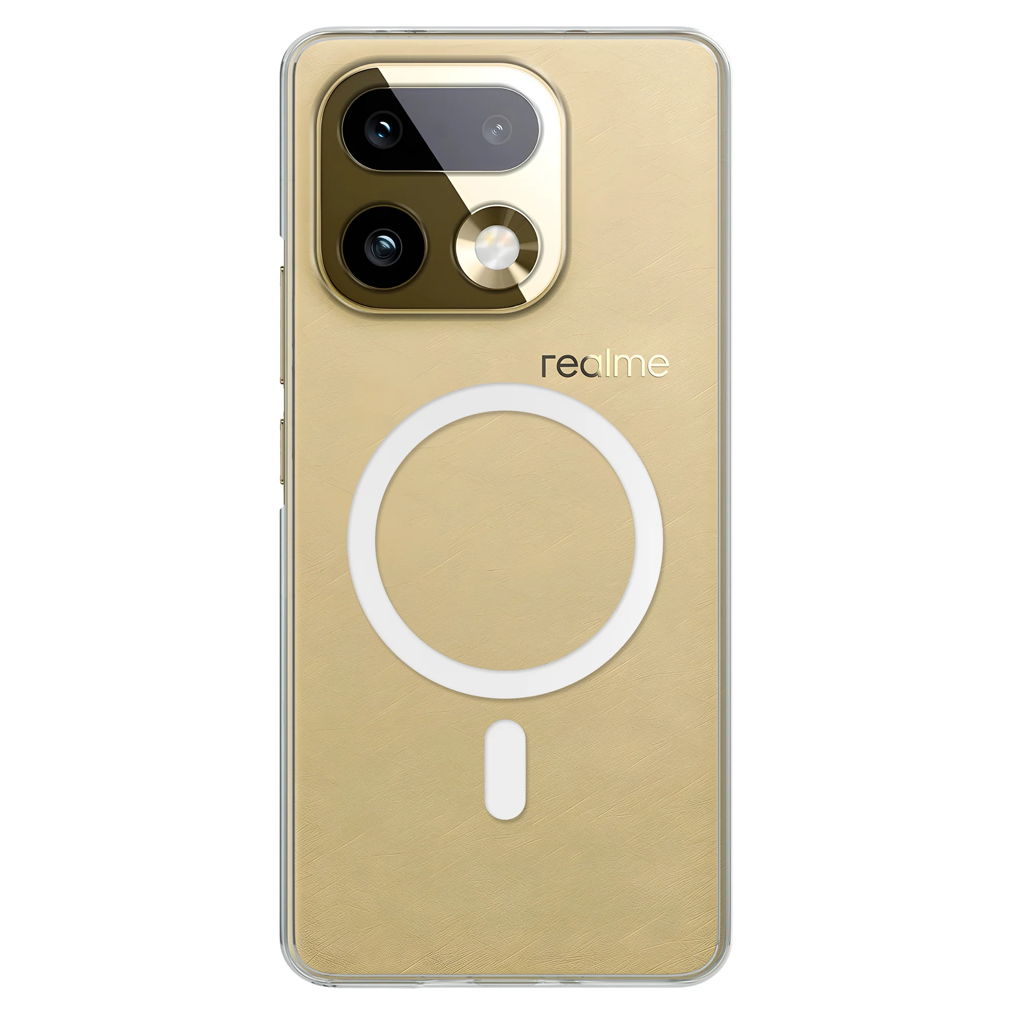 Anti-Yellow Magsafe Clear Case - Realme 16 Pro Plus