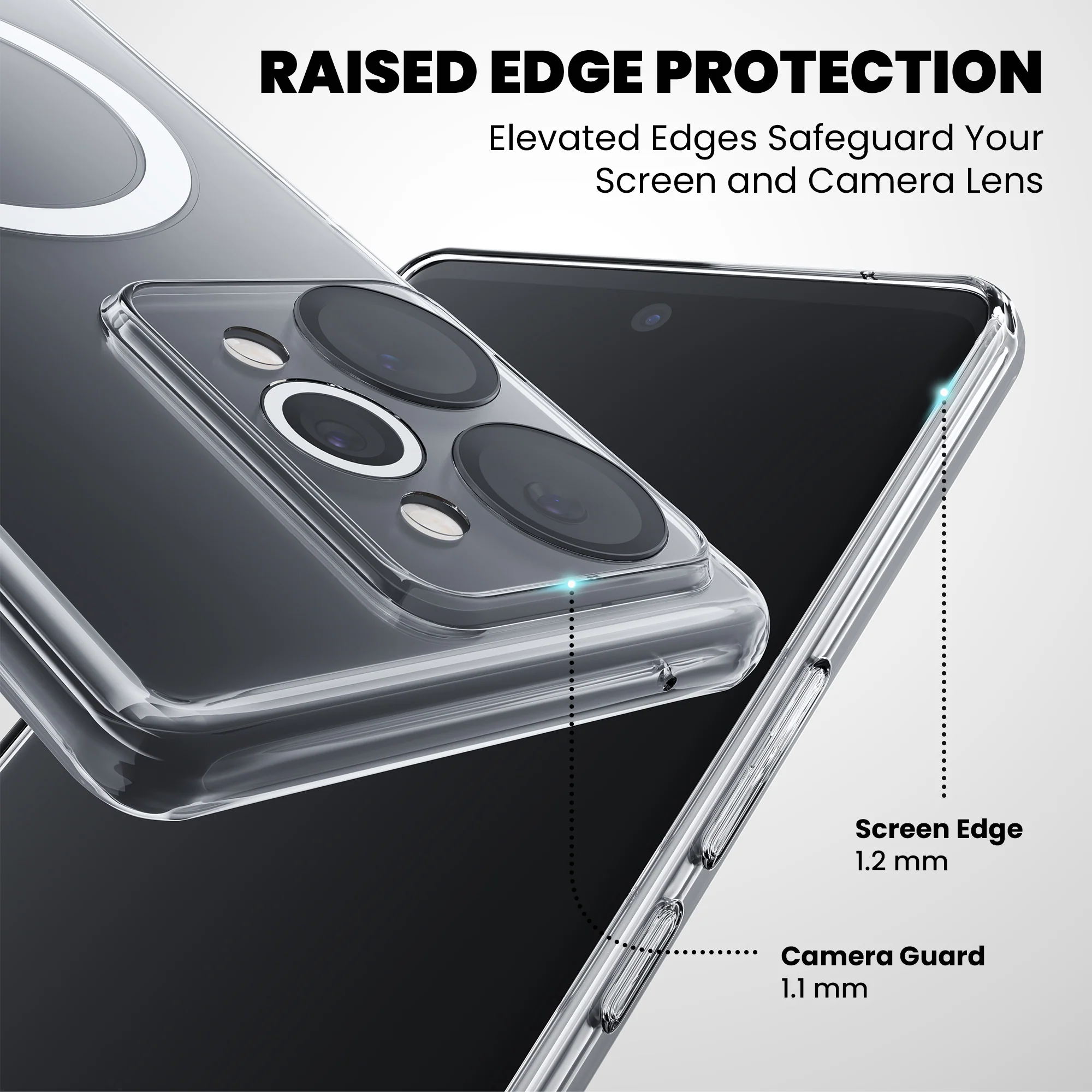 Anti-Yellow Magsafe Clear Case - Realme 16 Pro Plus - Image 6