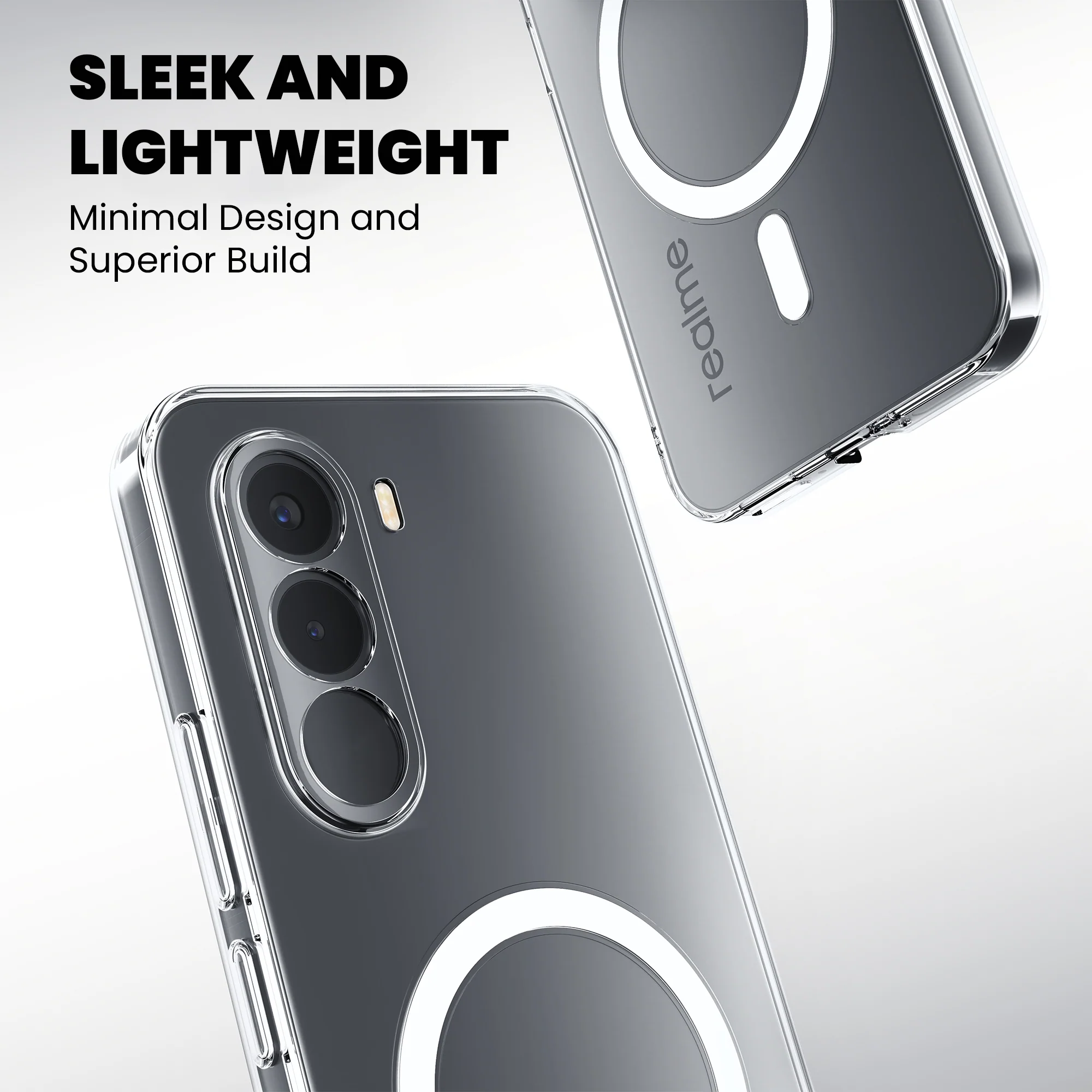 Anti-Yellow Magsafe Clear Case - Realme 6 - Image 2