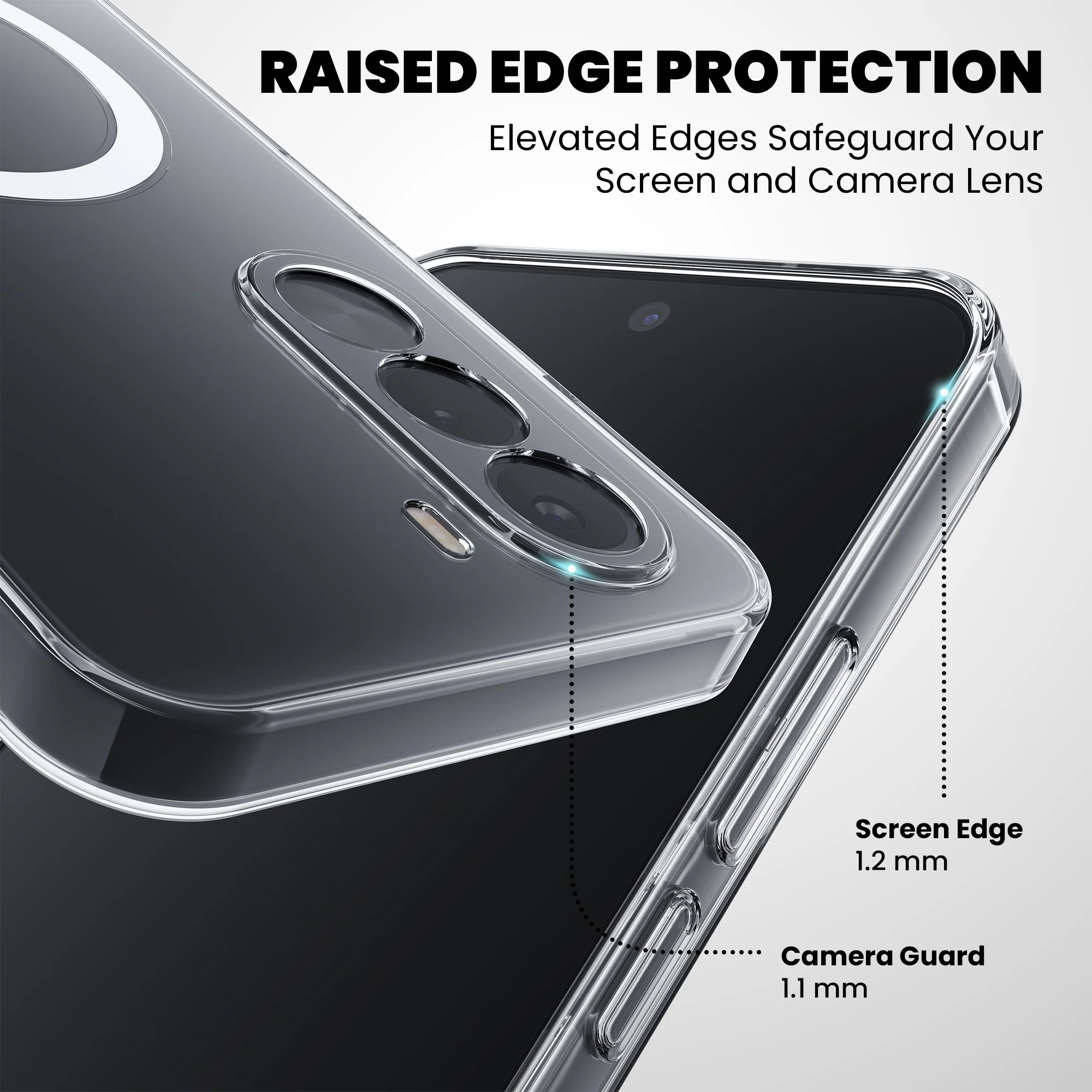 Anti-Yellow Magsafe Clear Case - Realme 6 - Image 6