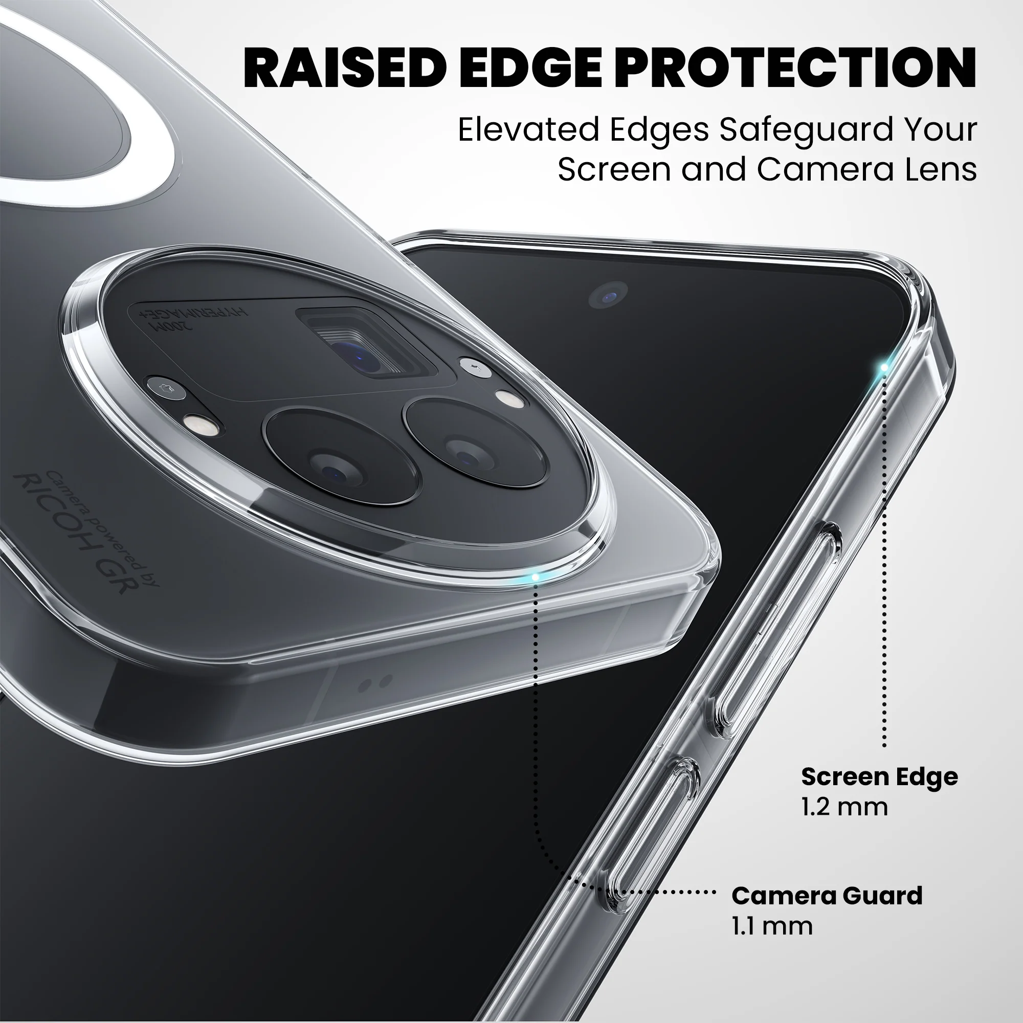 Anti-Yellow Magsafe Clear Case - Realme C63 5G - Image 6