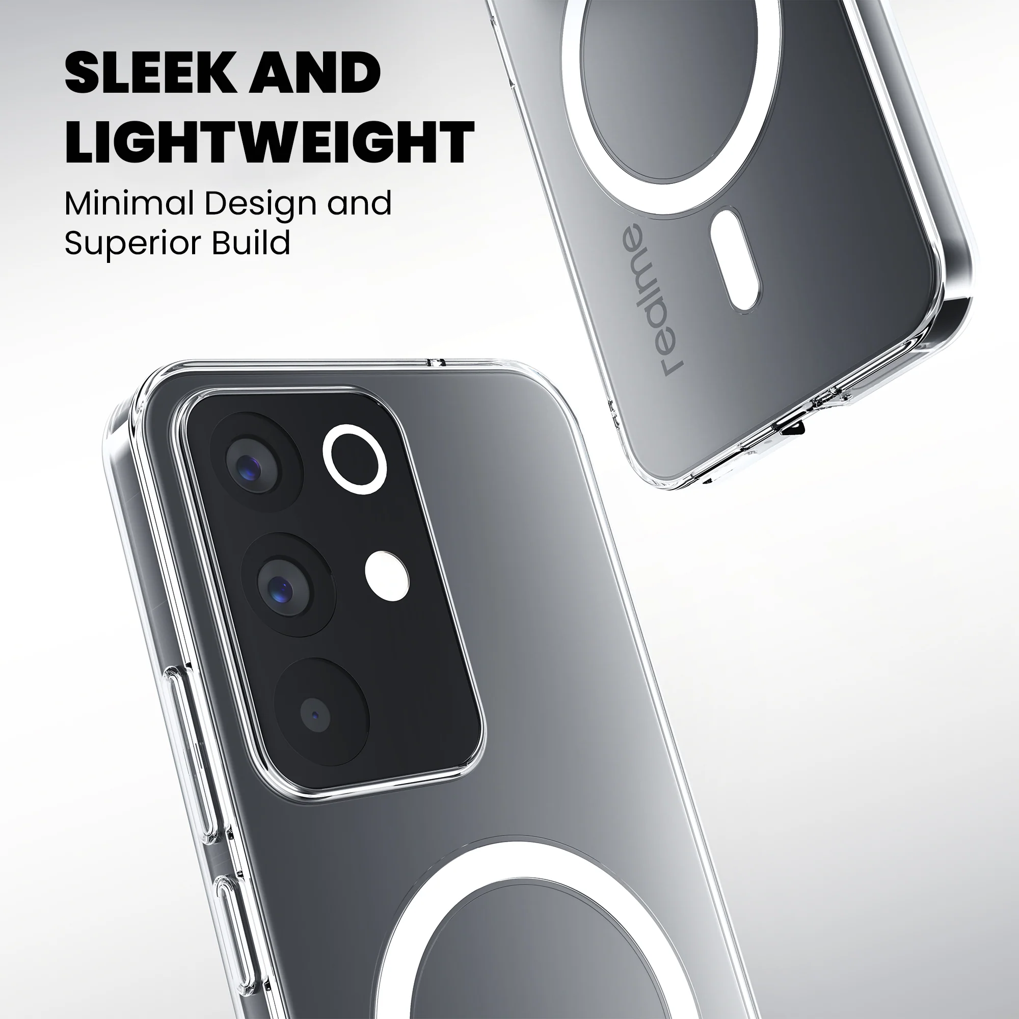 Anti-Yellow Magsafe Clear Case - Realme C73 5G - Image 2
