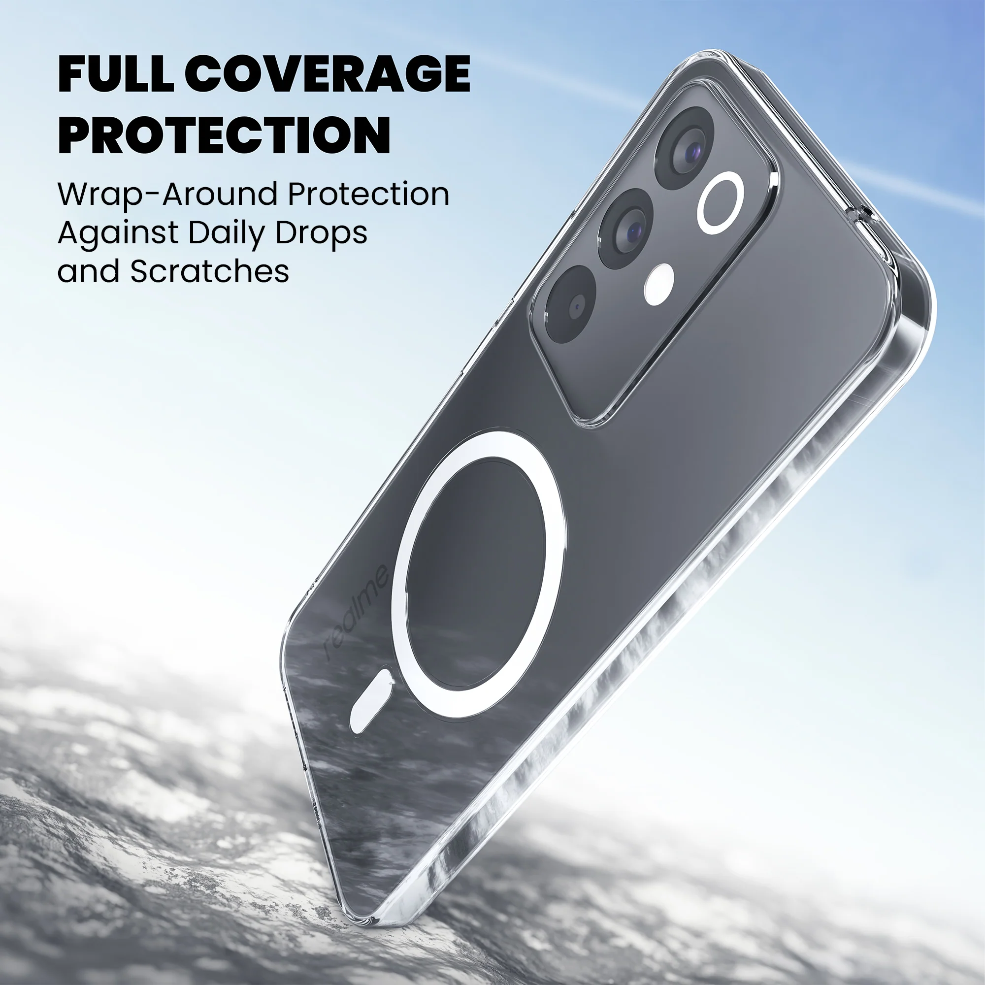 Anti-Yellow Magsafe Clear Case - Realme C75 5G - Image 5