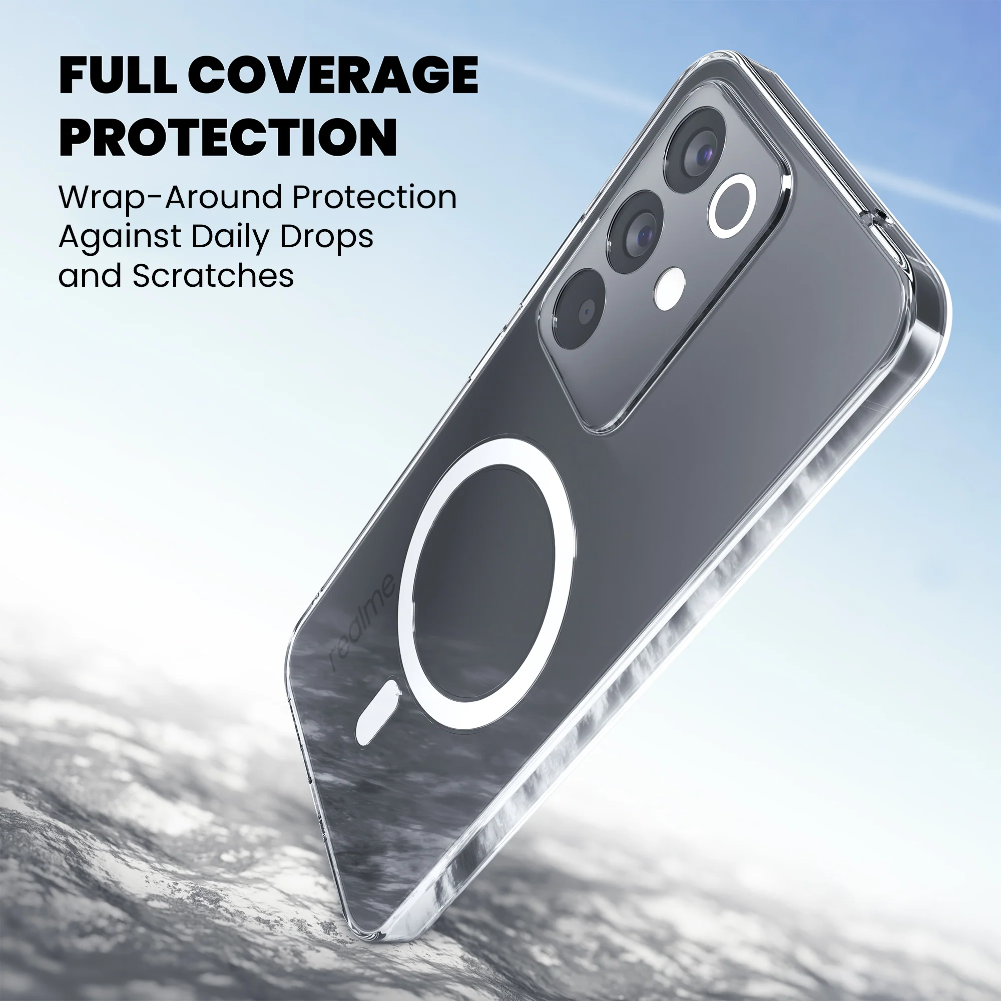 Anti-Yellow Magsafe Clear Case - Realme C83 5G - Image 5