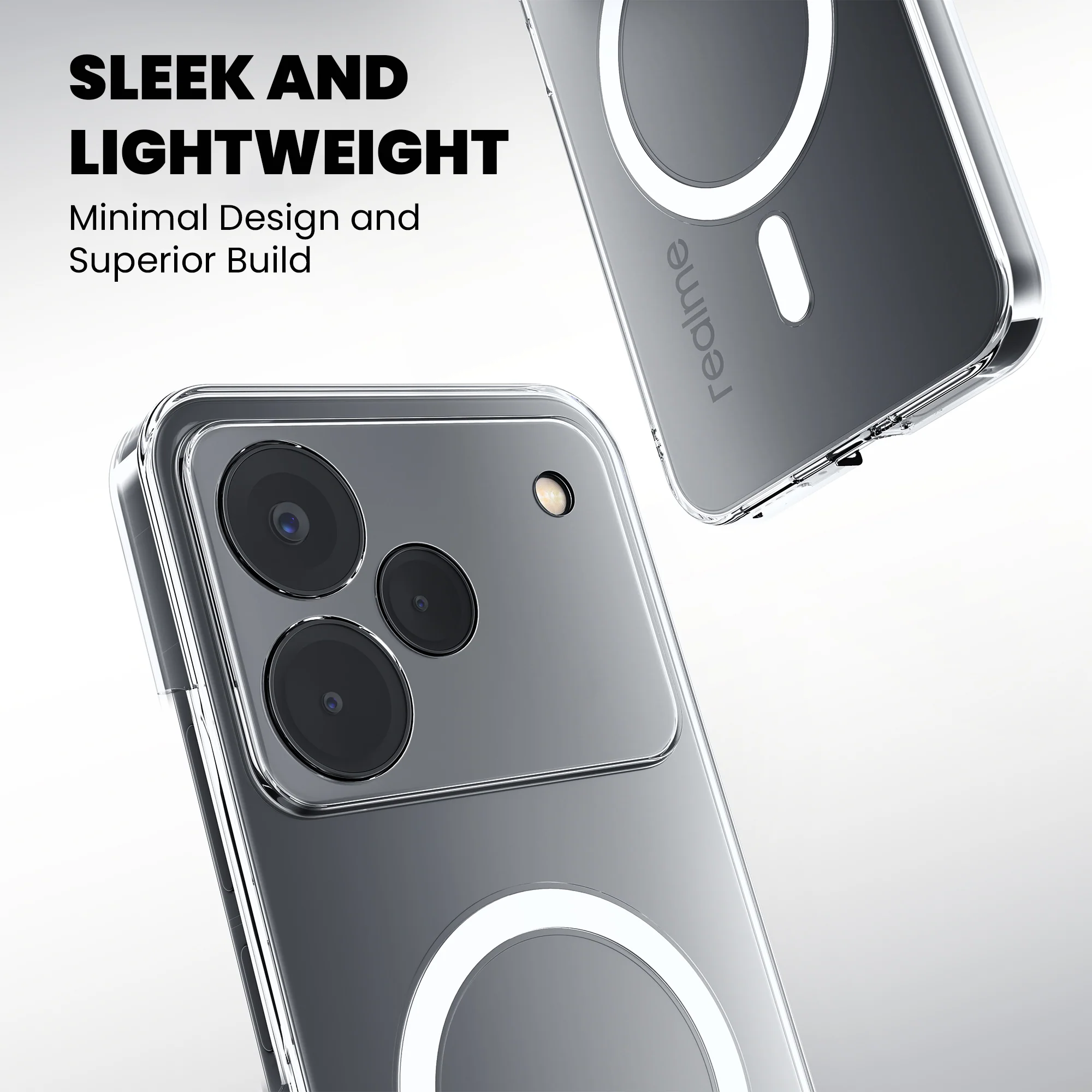 Anti-Yellow Magsafe Clear Case - Realme GT 6 - Image 2