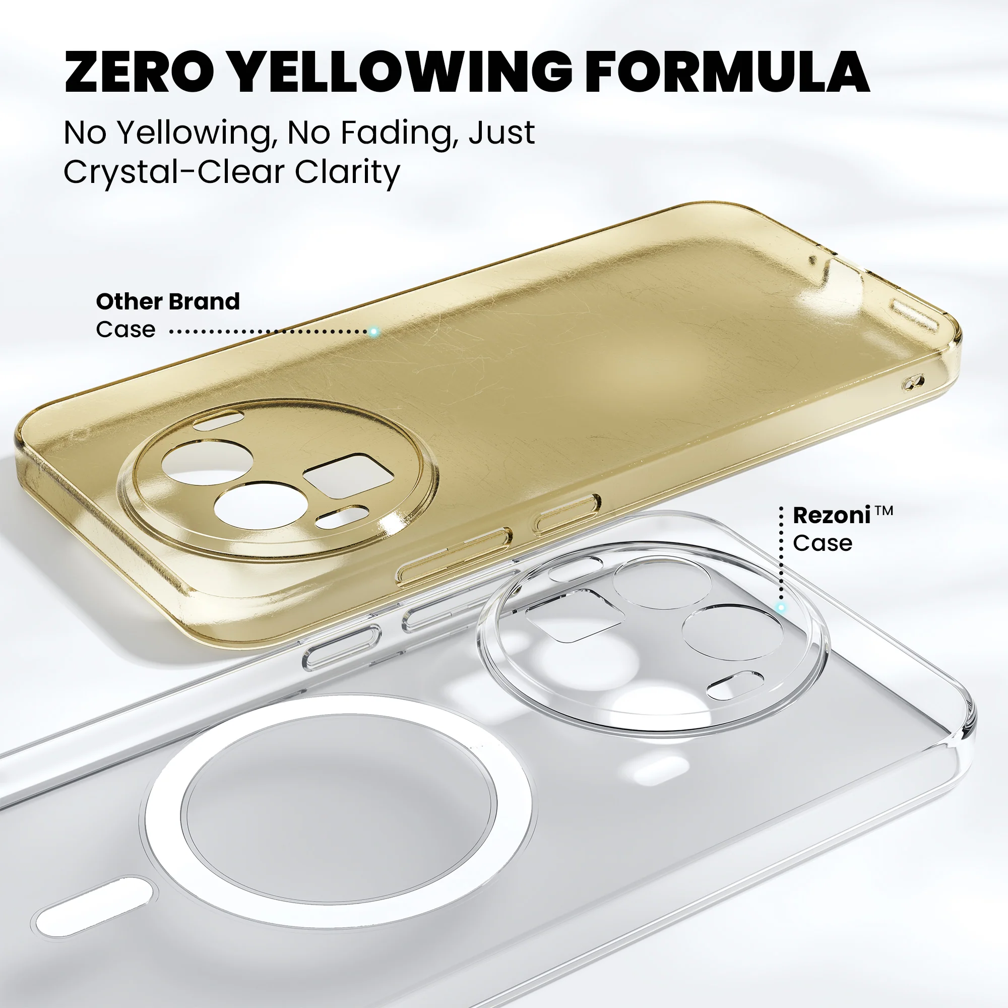 Anti-Yellow Magsafe Clear Case - Realme GT 8 Pro (Dream Edition) - Image 4