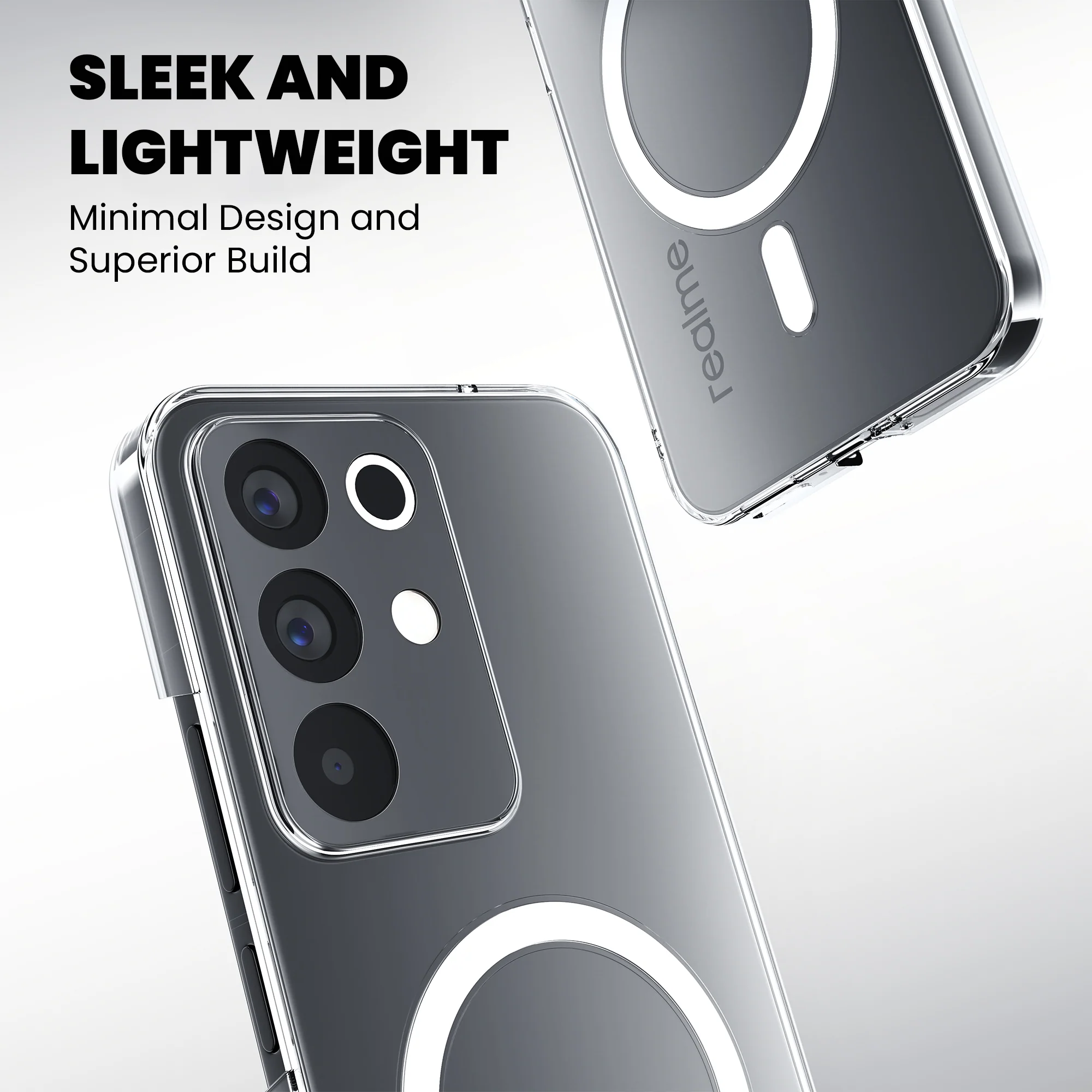 Anti-Yellow Magsafe Clear Case - Realme GT Master Edition - Image 2