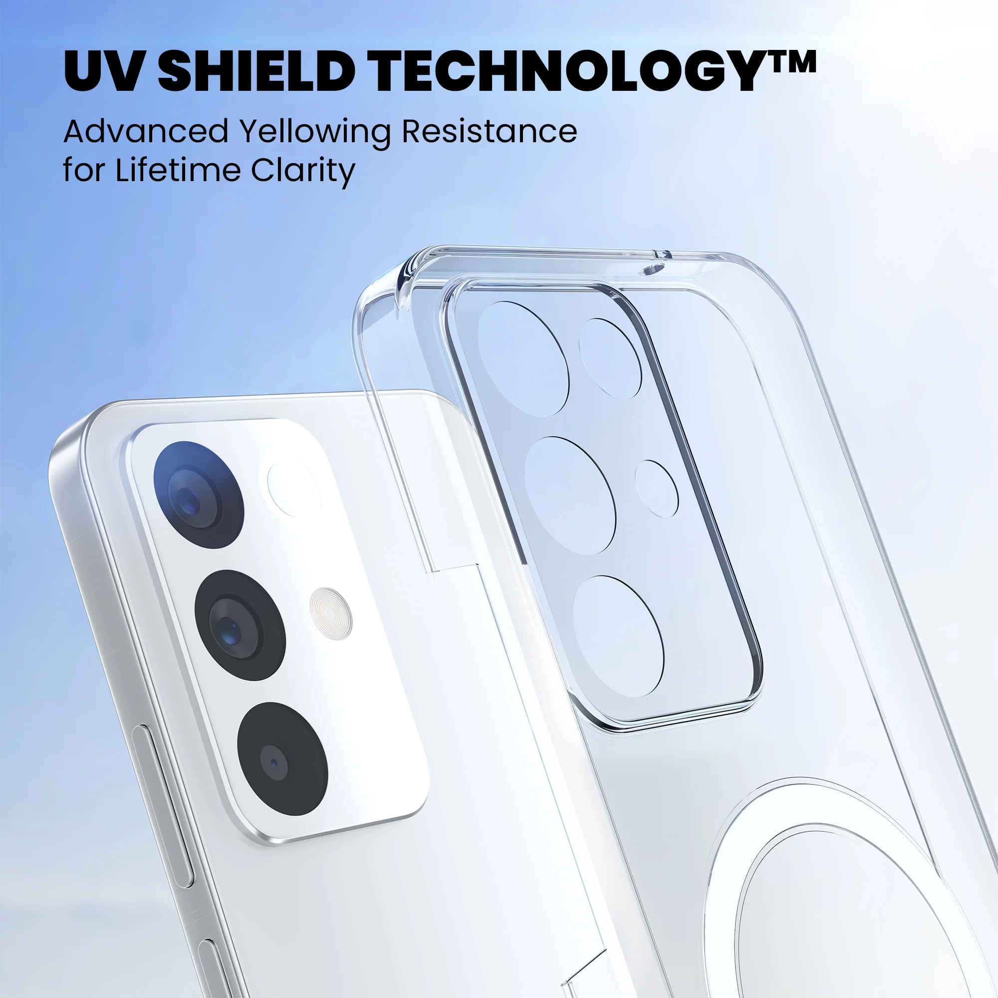 Anti-Yellow Magsafe Clear Case - Realme GT Master Edition - Image 3
