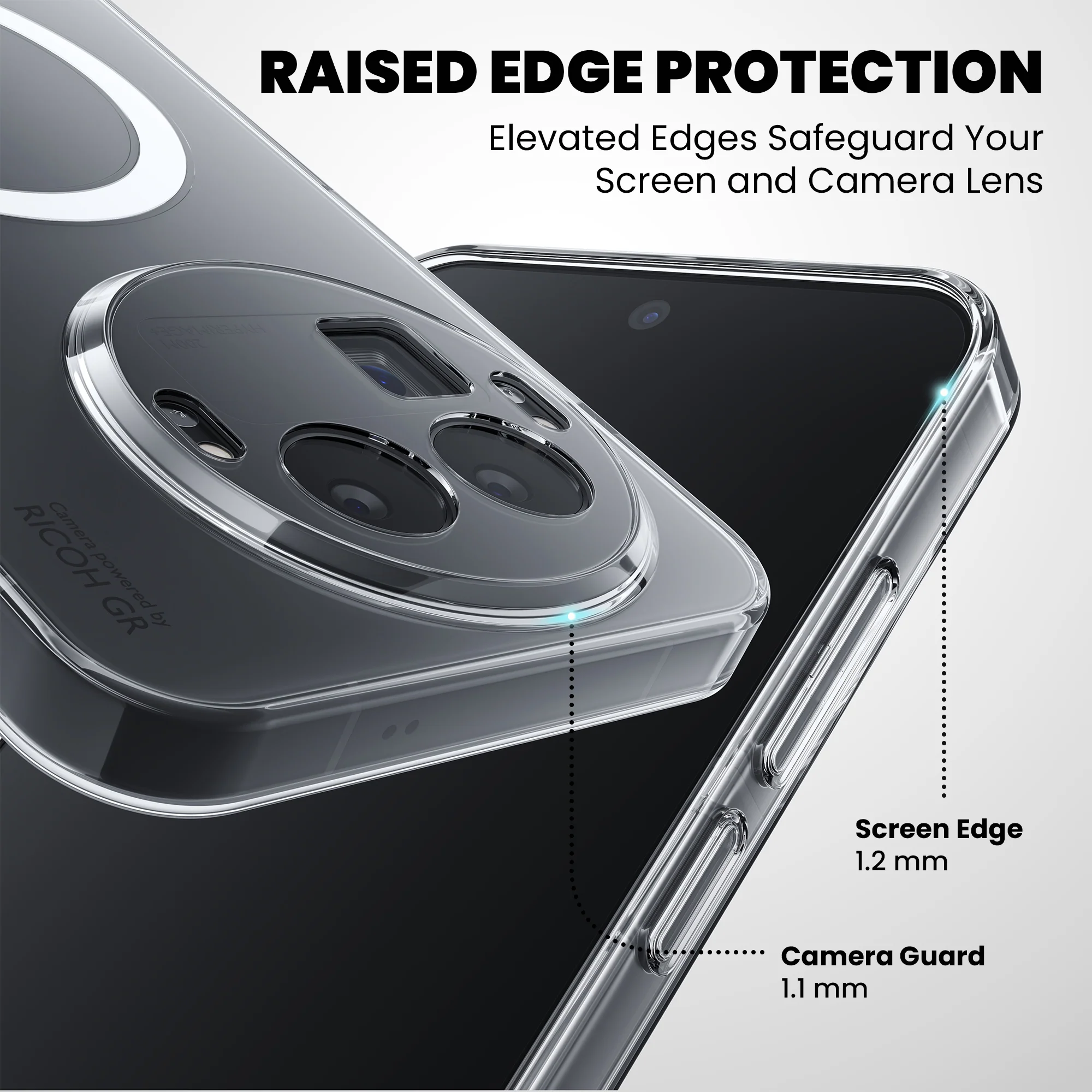 Anti-Yellow Magsafe Clear Case - Realme Narzo 70 5G - Image 6