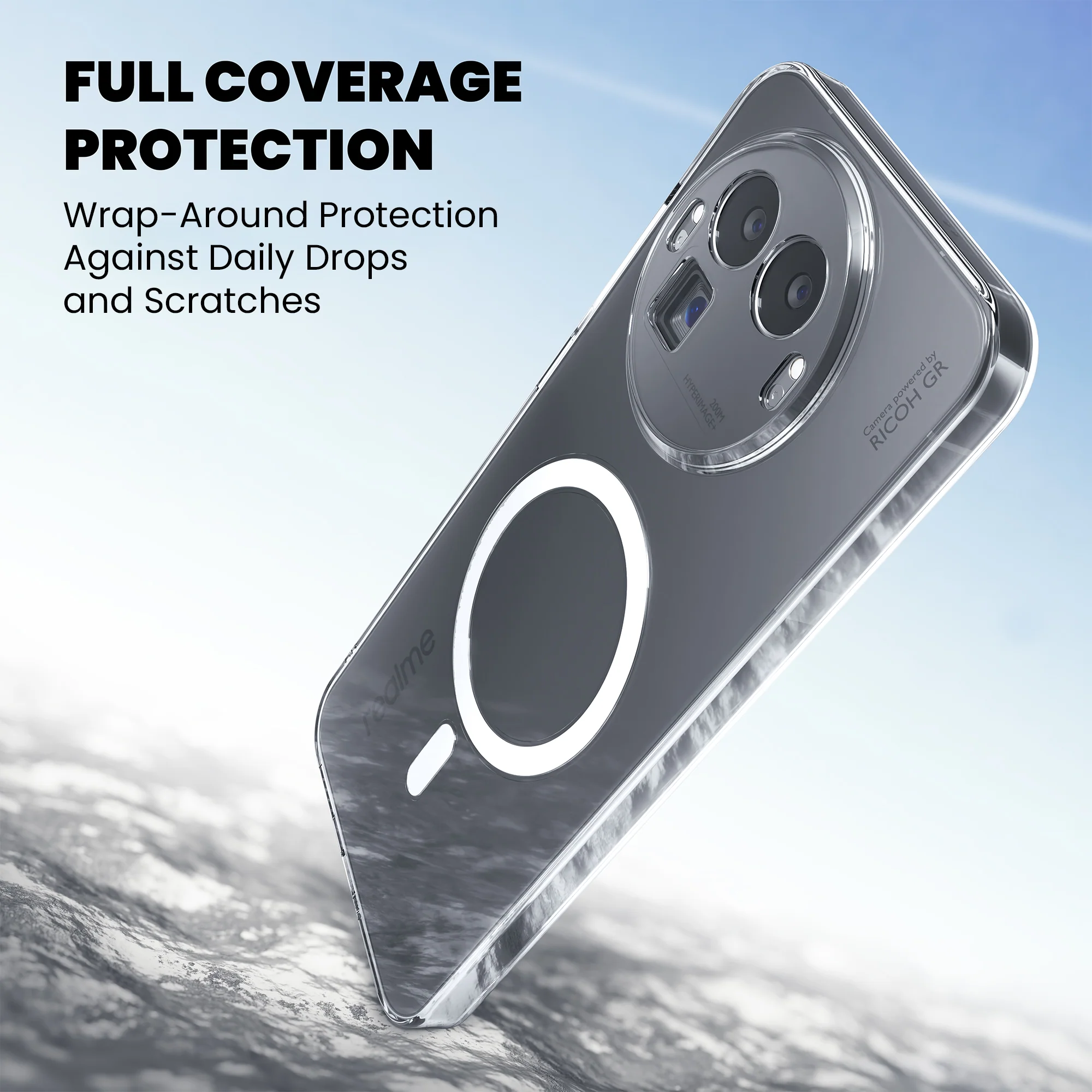 Anti-Yellow Magsafe Clear Case - Realme P2 Pro 5G - Image 5
