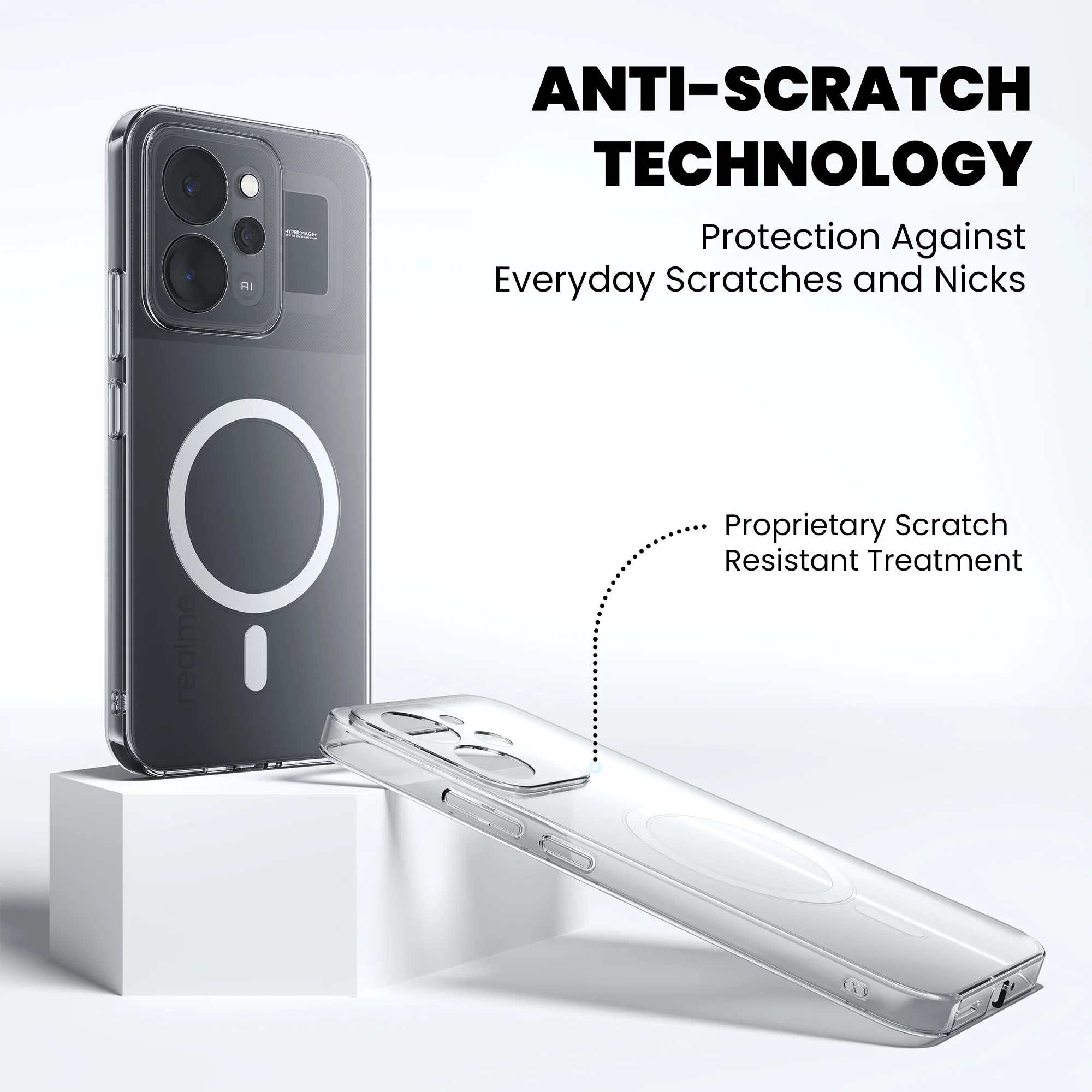 Anti-Yellow Magsafe Clear Case - Realme P4 Power 5G - Image 7