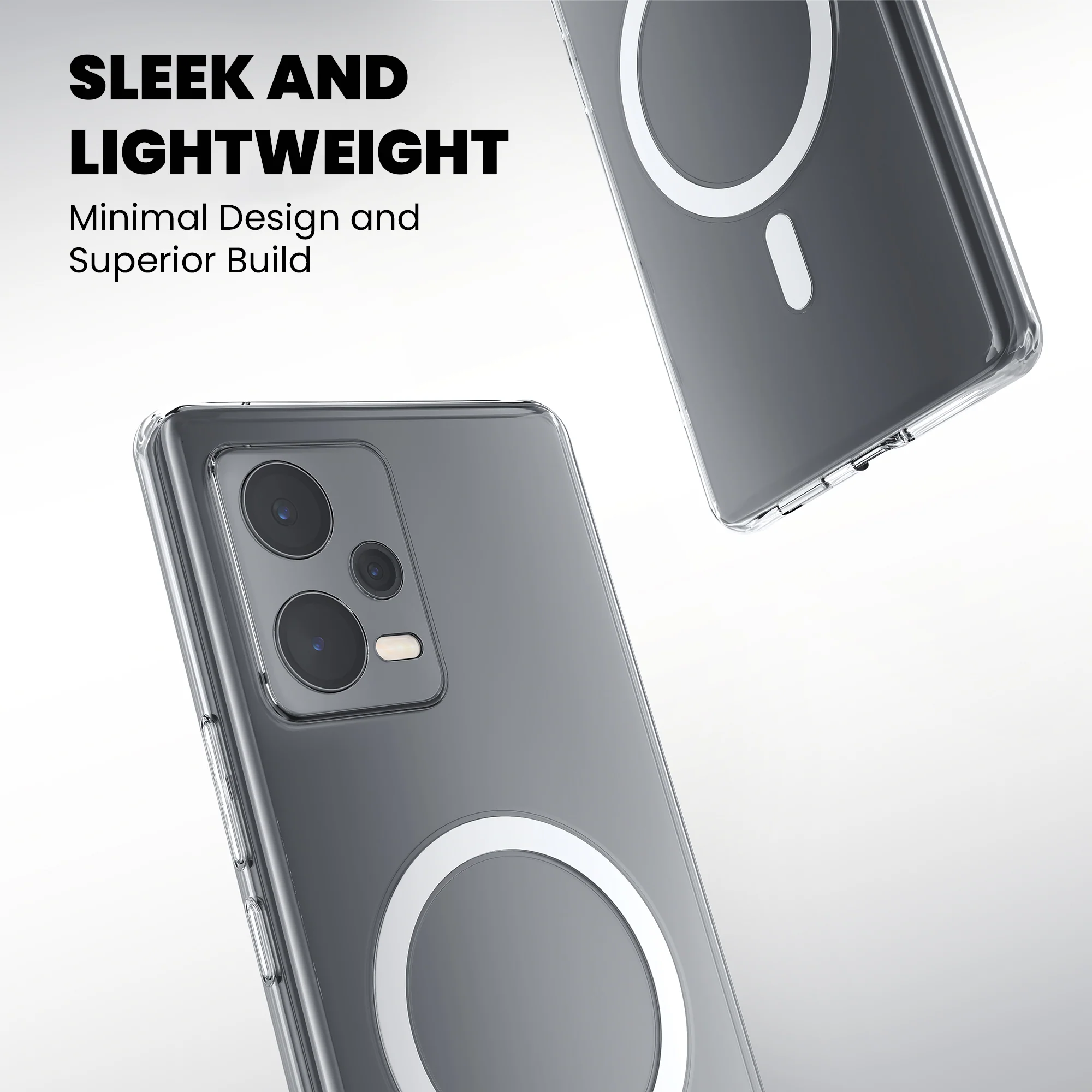 Anti-Yellow Magsafe Clear Case - Redmi 10 - Image 2