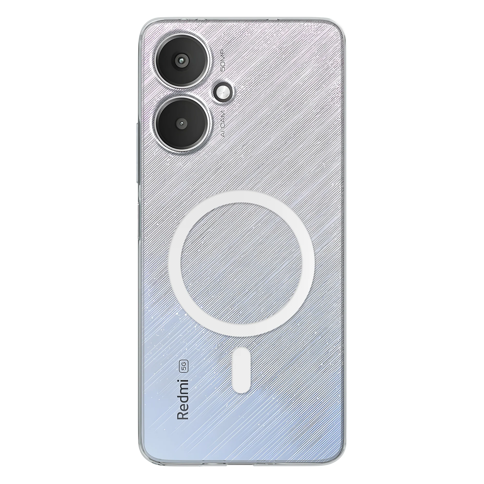 Anti-Yellow Magsafe Clear Case - Redmi 13C 5G
