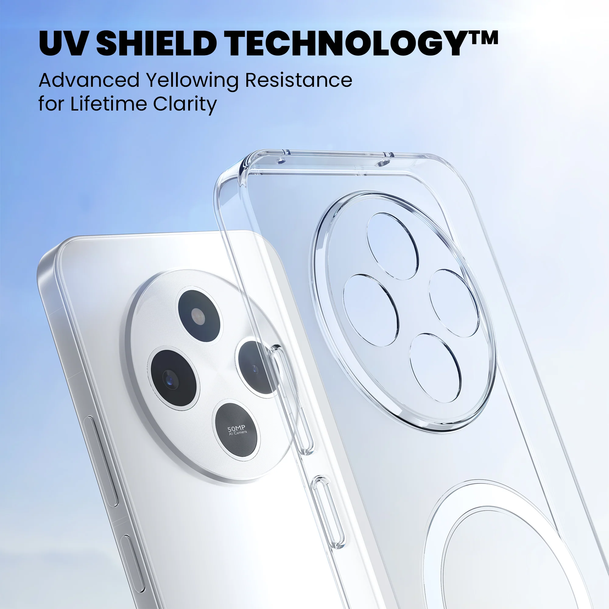 Anti-Yellow Magsafe Clear Case - Redmi A4 5G - Image 3