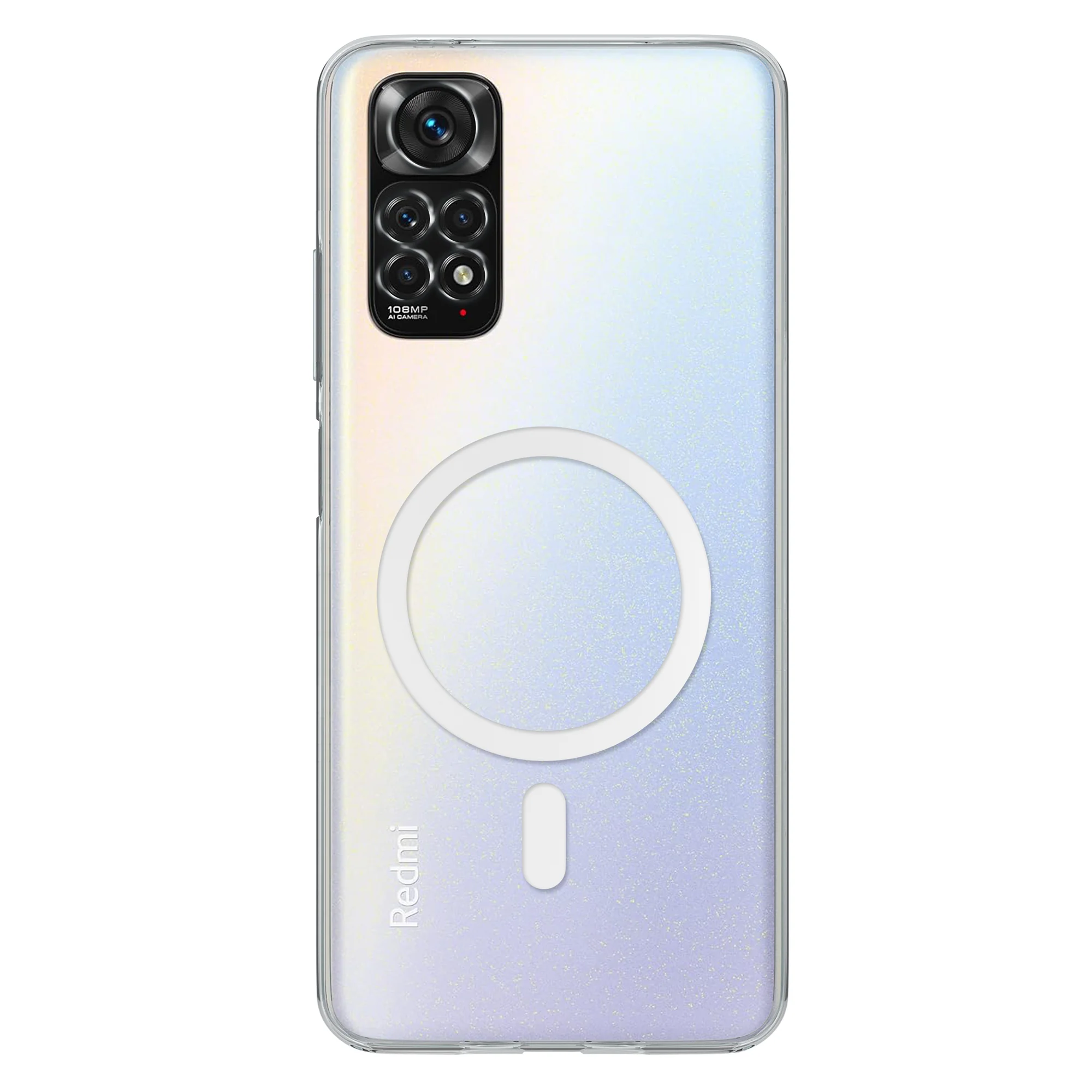 Anti-Yellow Magsafe Clear Case - Redmi Note 11