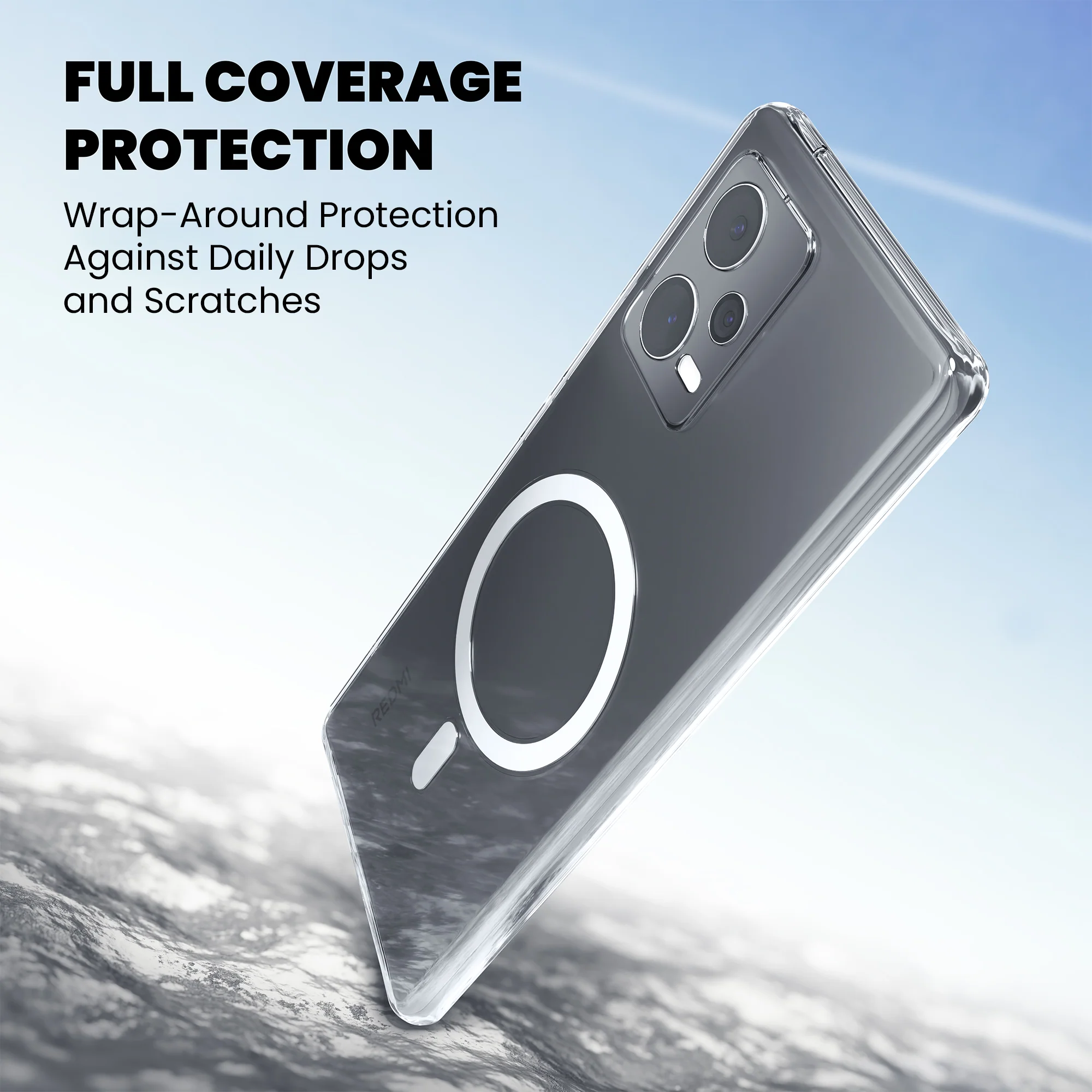 Anti-Yellow Magsafe Clear Case - Redmi Note 12 4G - Image 5