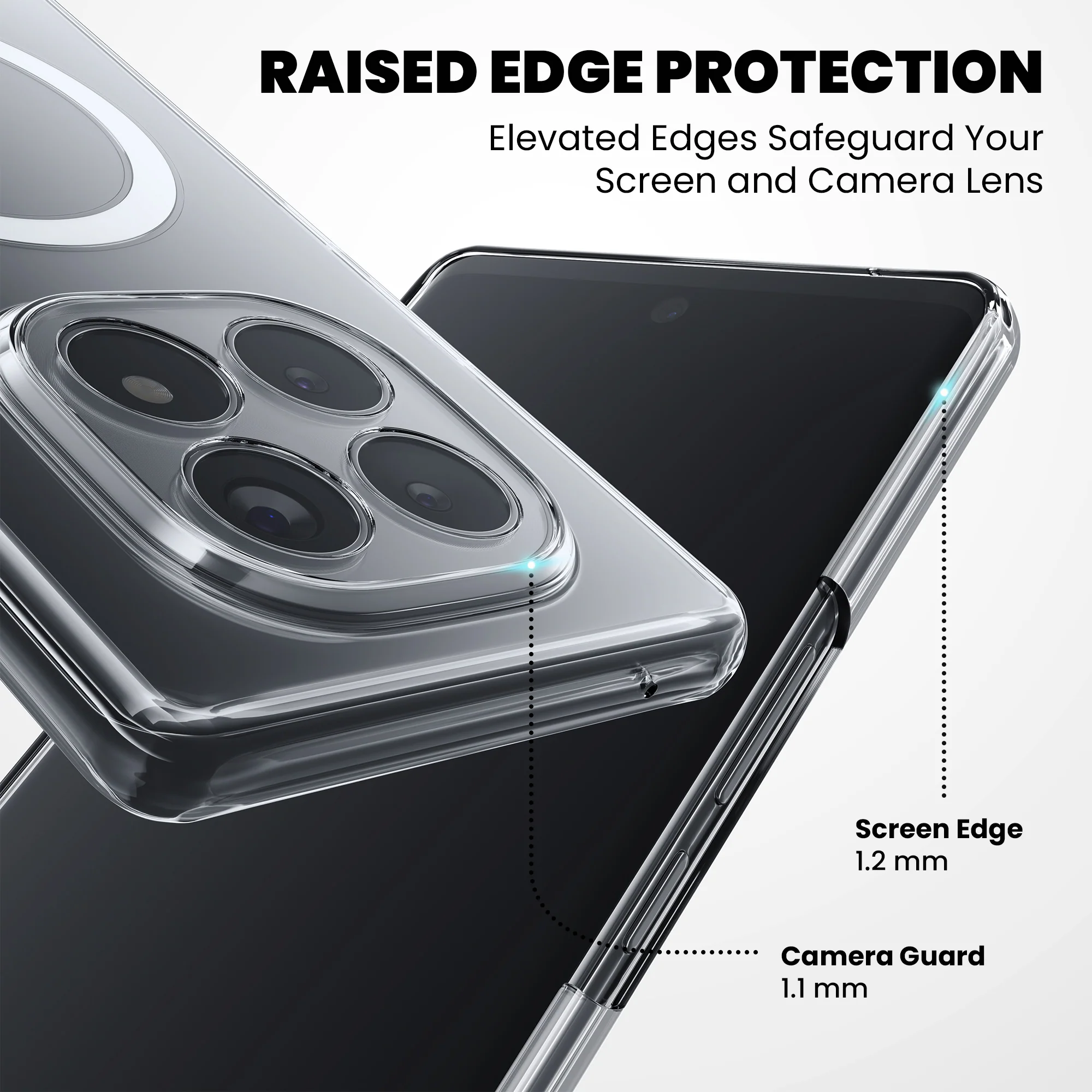 Anti-Yellow Magsafe Clear Case - Redmi Note 15 5G - Image 6