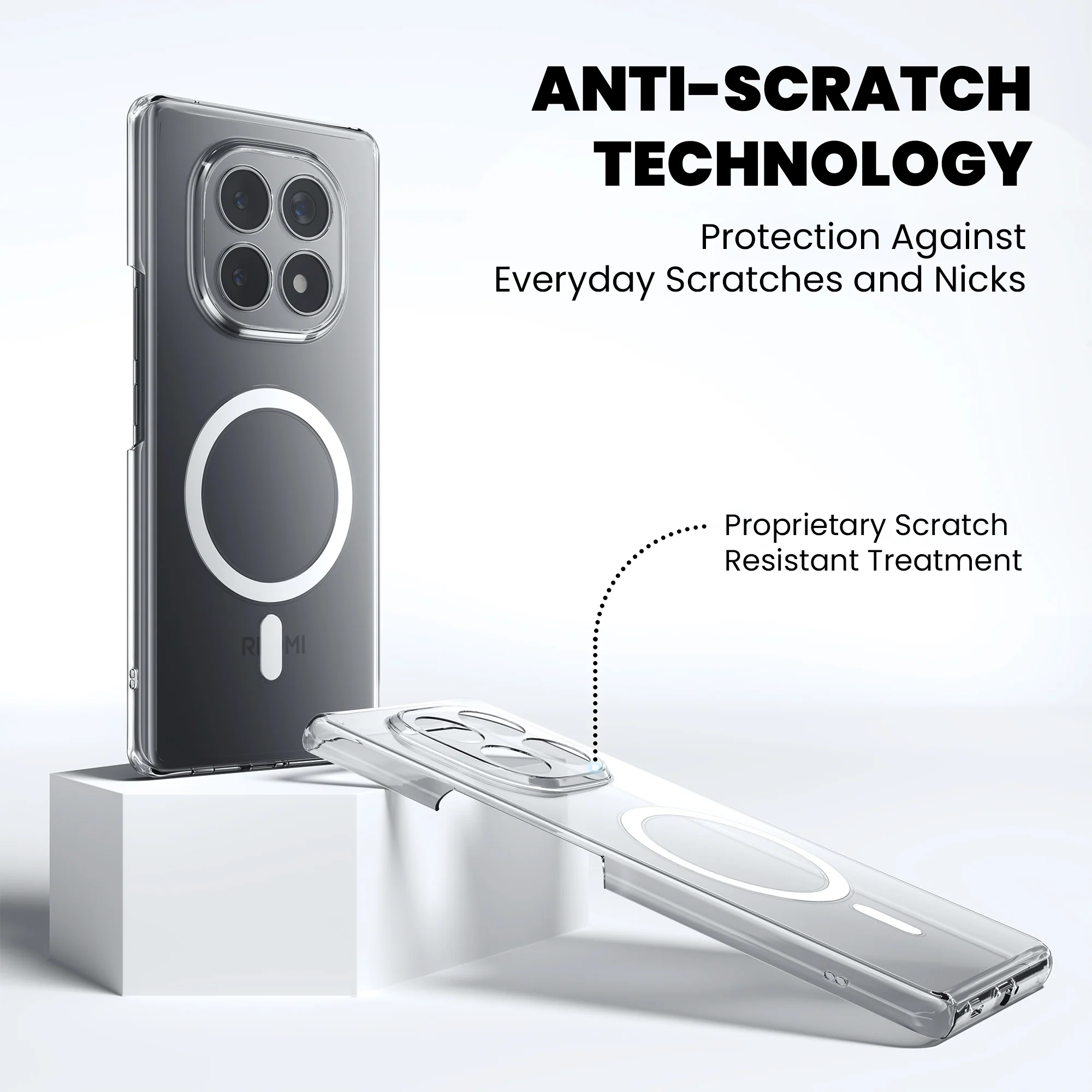 Anti-Yellow Magsafe Clear Case - Redmi Note 15 5G - Image 7