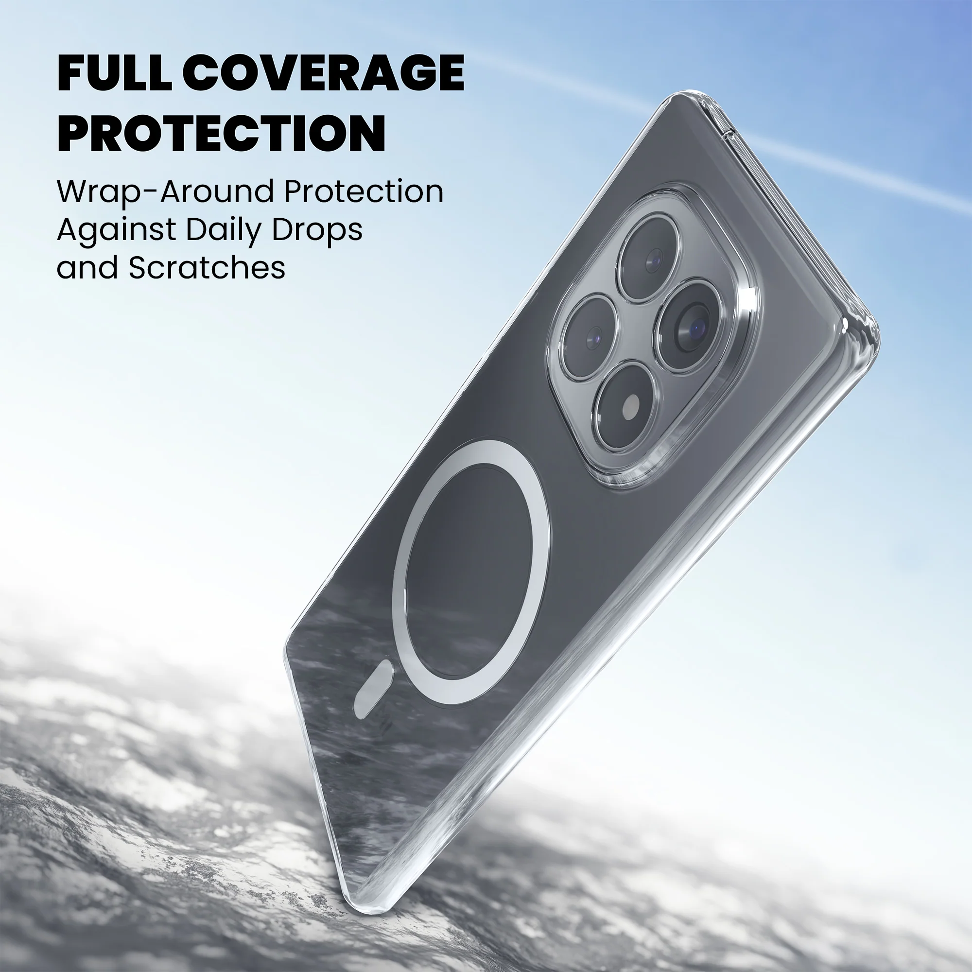 Anti-Yellow Magsafe Clear Case - Redmi - Image 5