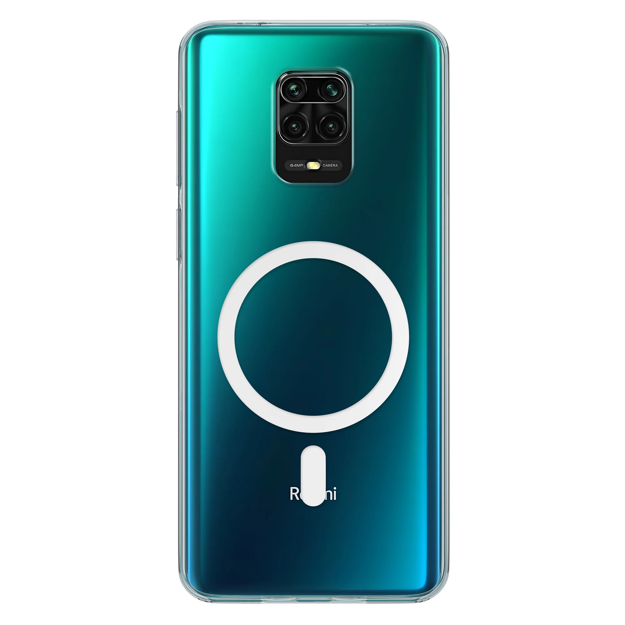 Anti-Yellow Magsafe Clear Case - Redmi Note 9 Pro Max