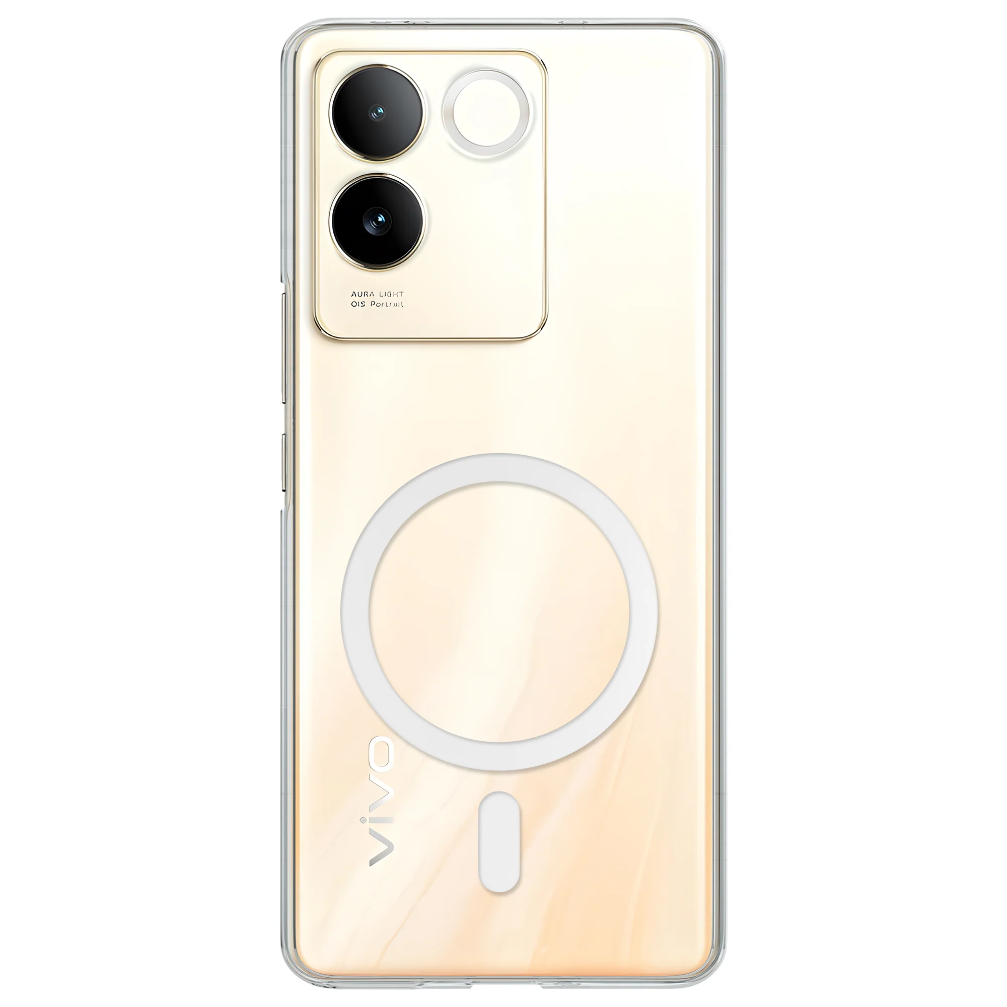 Anti-Yellow Magsafe Clear Case - Vivo T2 Pro 5G