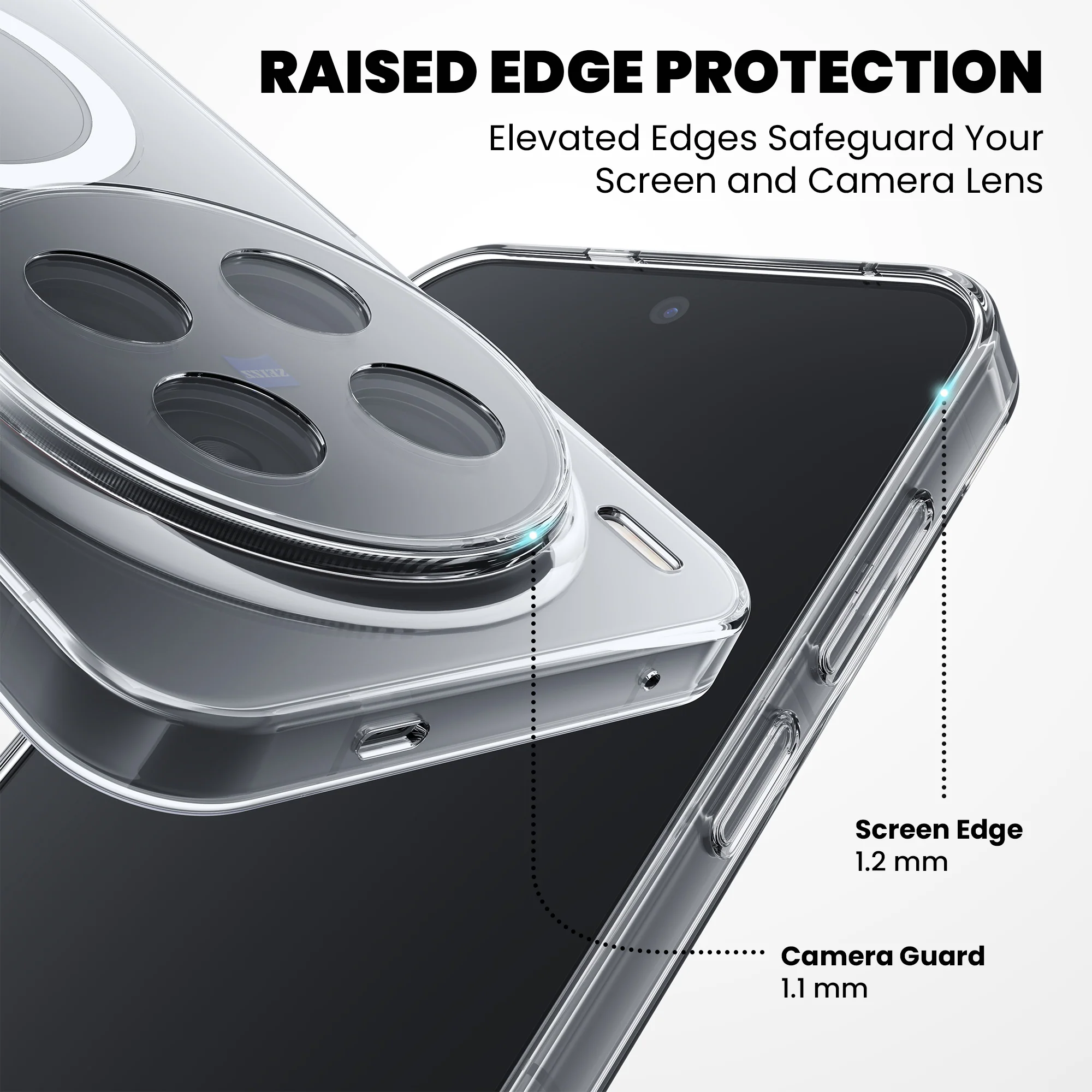 Anti-Yellow Magsafe Clear Case - Vivo T4 5G - Image 6