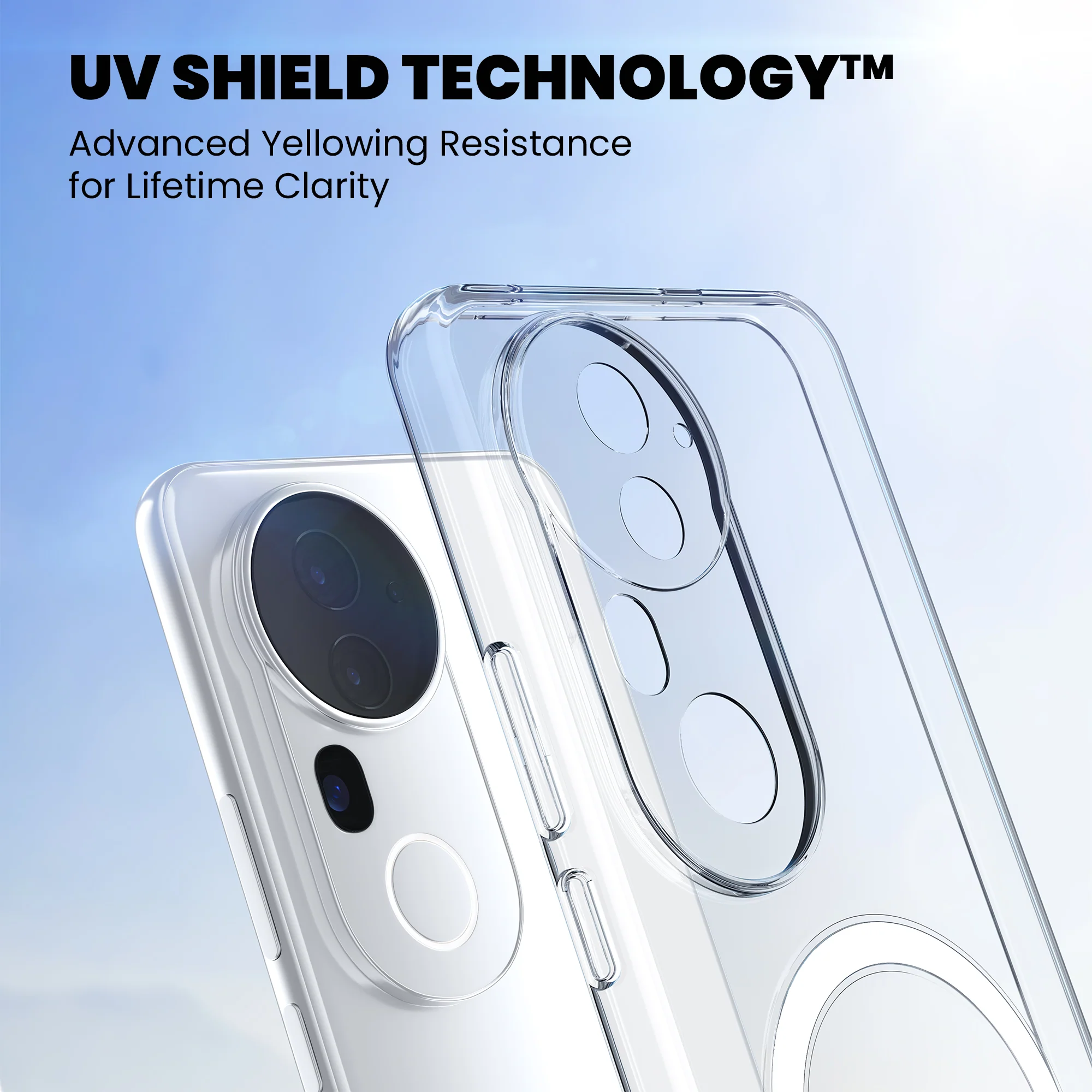Anti-Yellow Magsafe Clear Case - Vivo T4R - Image 3
