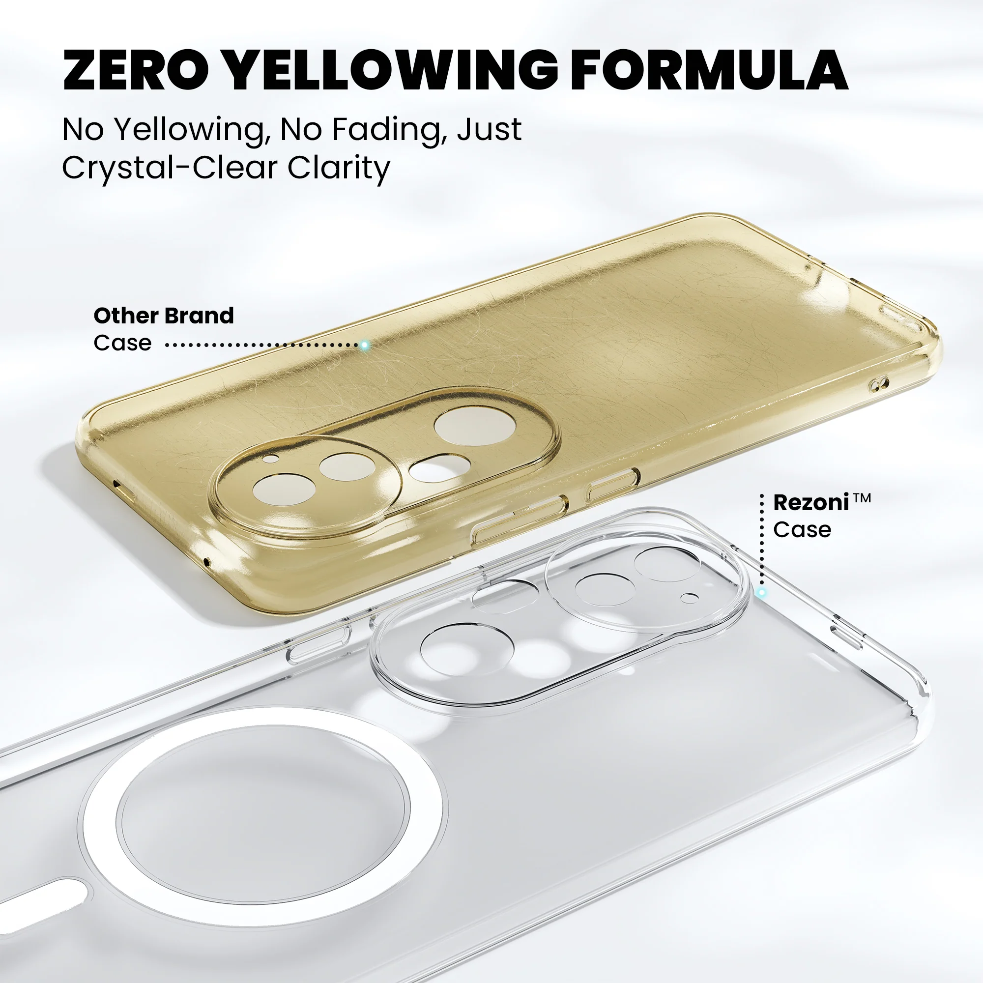 Anti-Yellow Magsafe Clear Case - Vivo T4R - Image 4