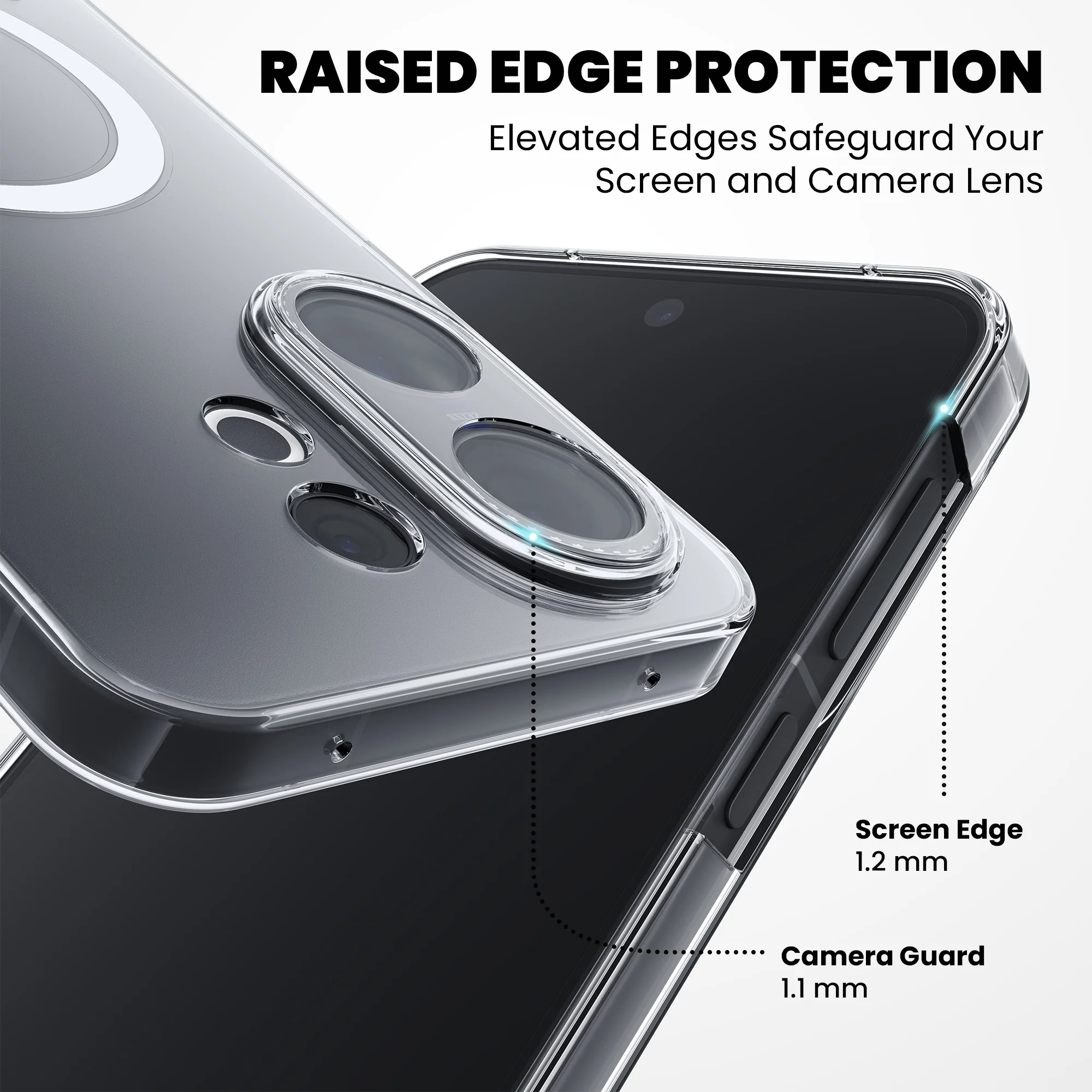 Anti-Yellow Magsafe Clear Case - Vivo V17 Pro - Image 6