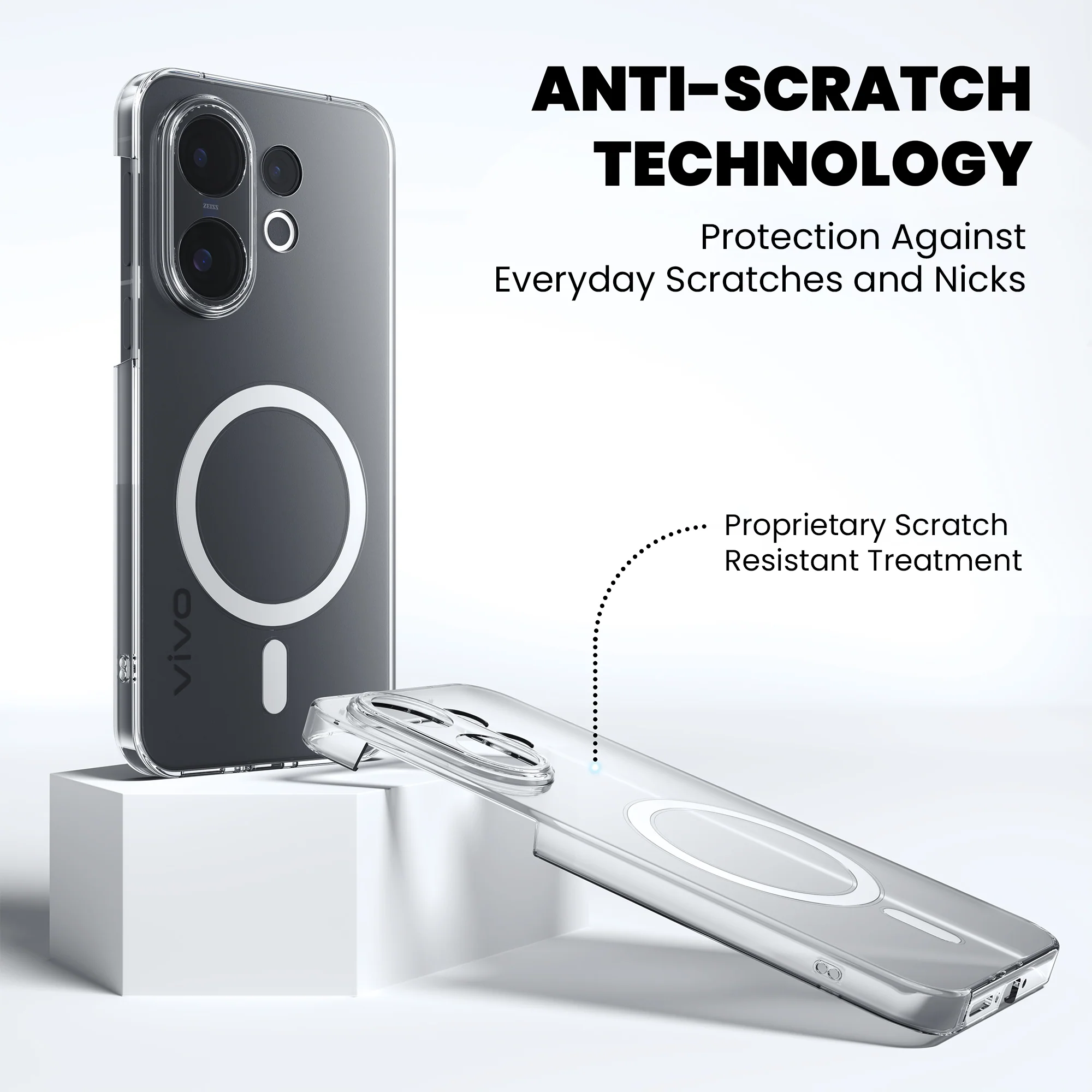 Anti-Yellow Magsafe Clear Case - Vivo V17 Pro - Image 7