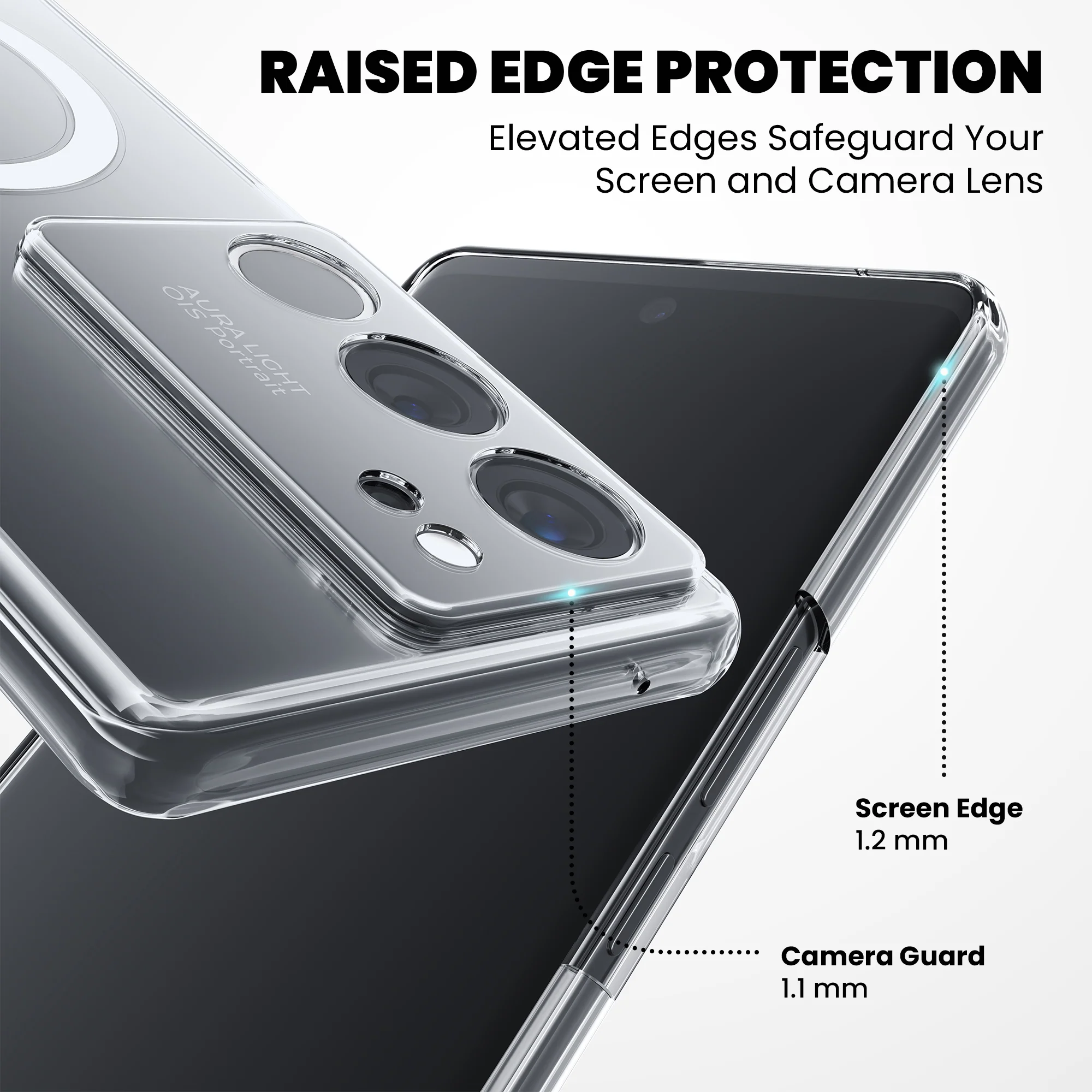 Anti-Yellow Magsafe Clear Case - Vivo V25 Pro - Image 6